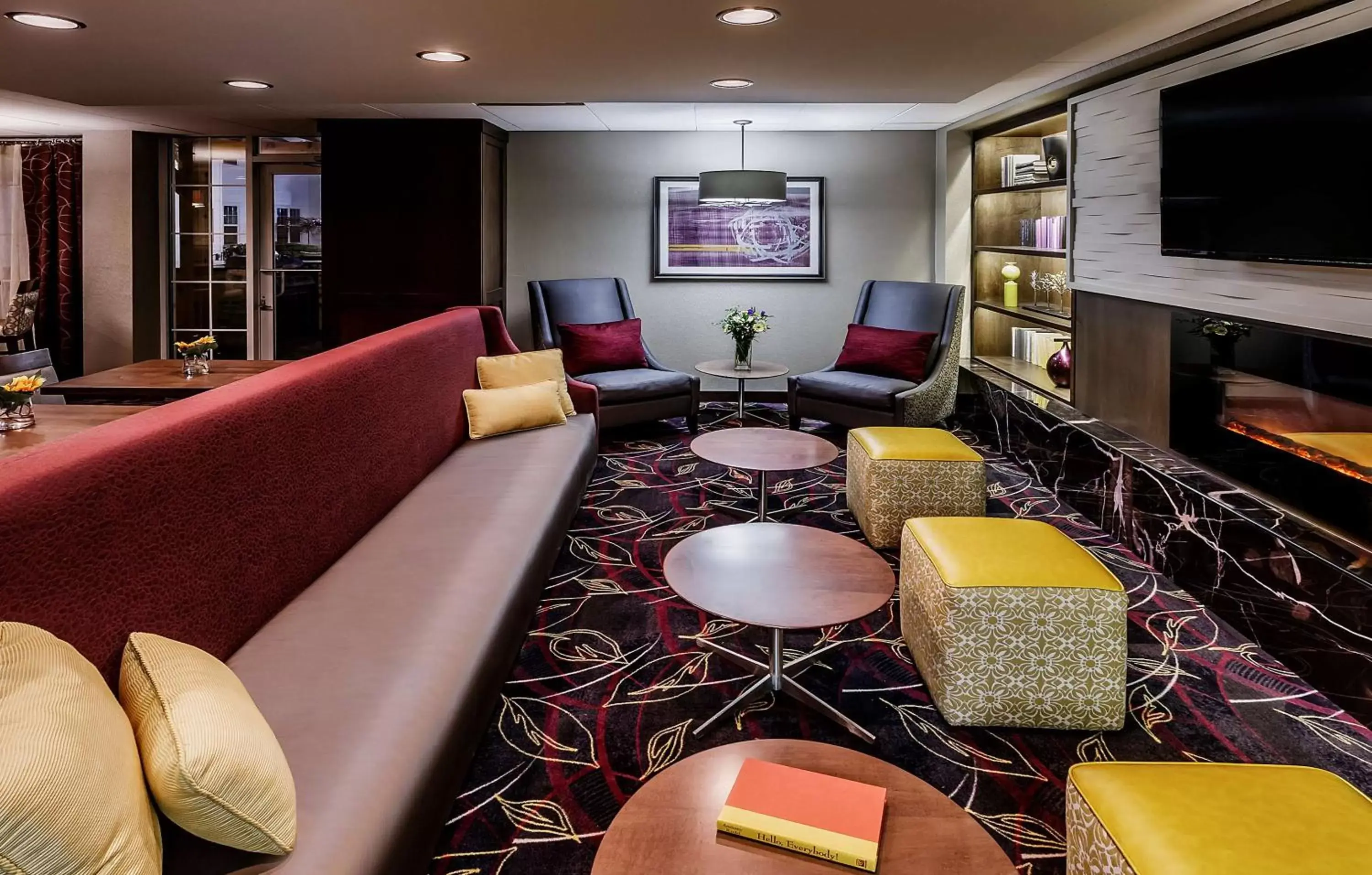 Property building, Lounge/Bar in Homewood Suites by Hilton Buffalo/Airport