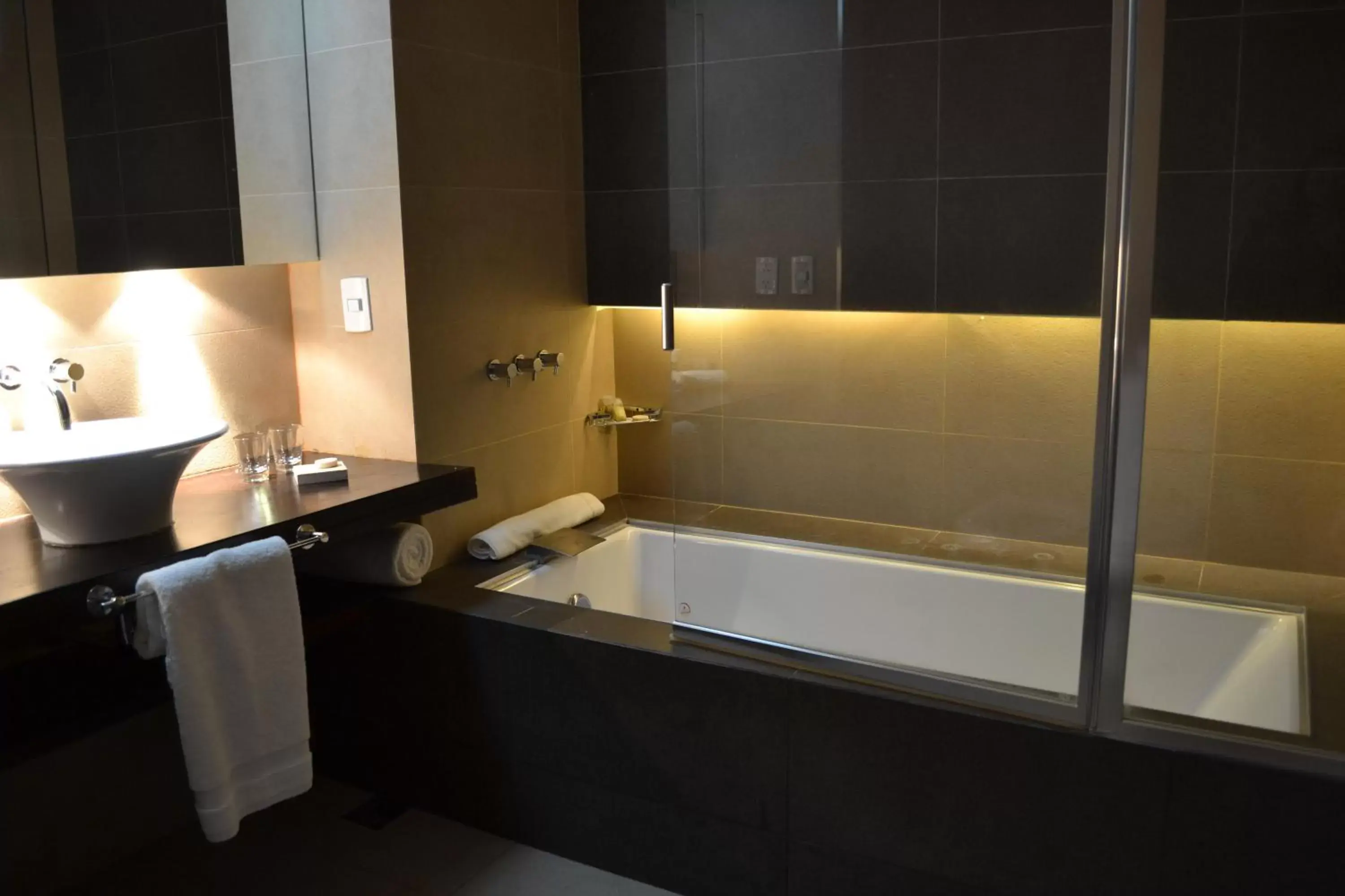 Bathroom in Loi Suites Chapelco Hotel