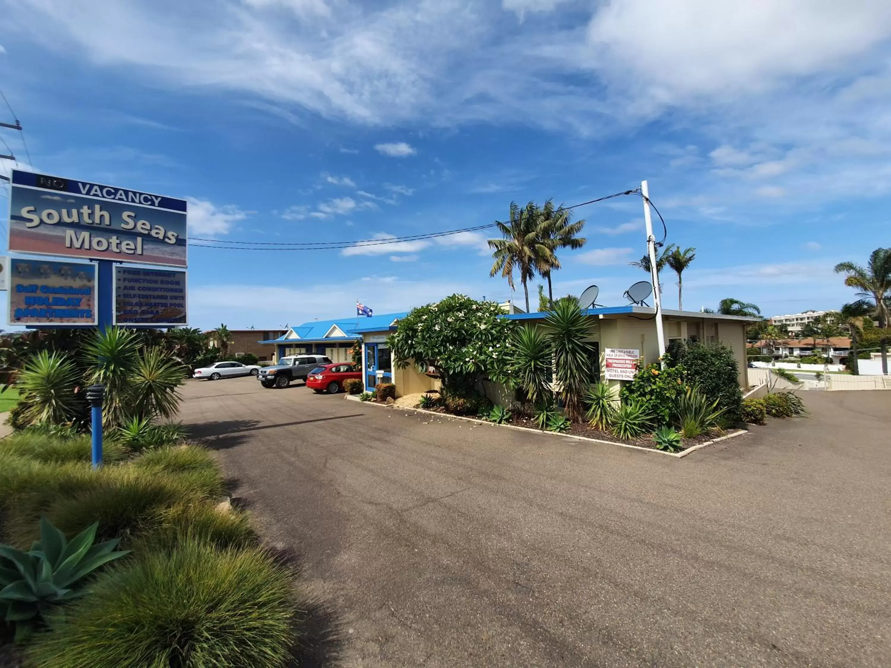 Property logo or sign, Property Building in South Seas Motel