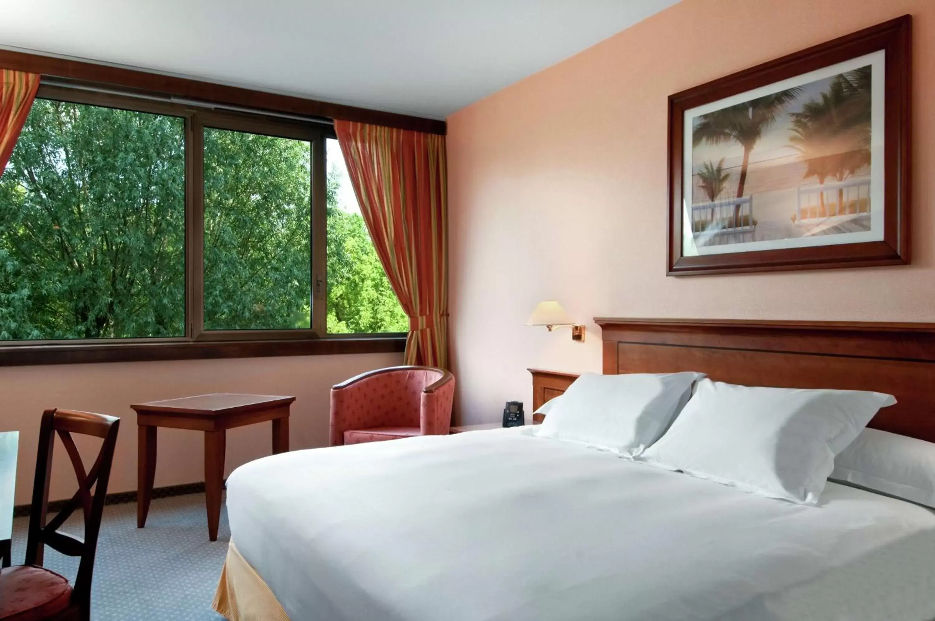 Bed in Hilton Strasbourg