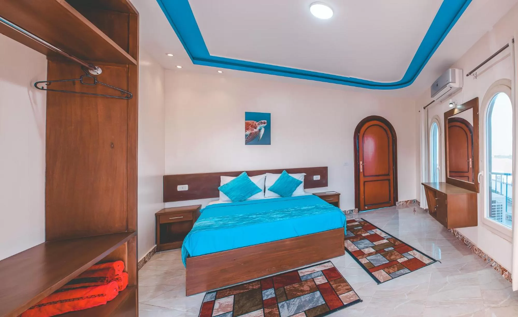 Bed in Seaview Panorama Boatel