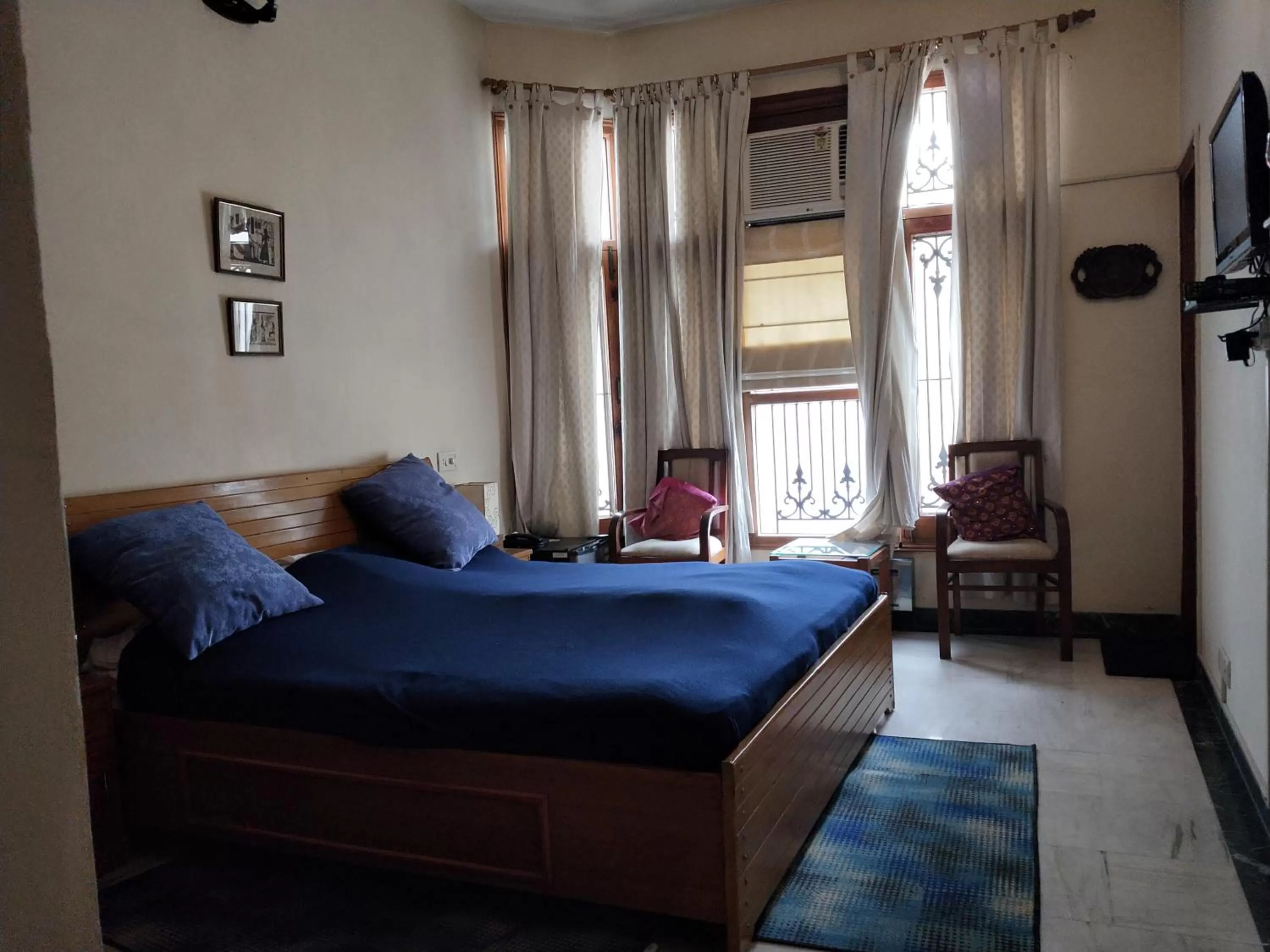 Bed in Sandy's Homestay