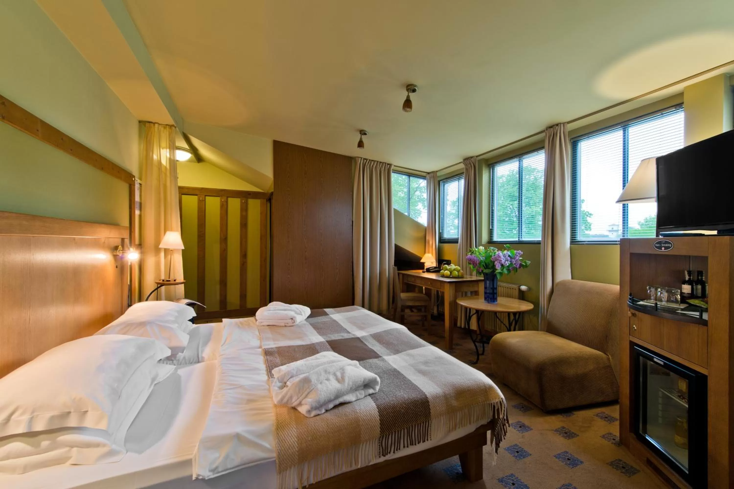 Bed in BEST BALTIC Hotel Druskininkai Central