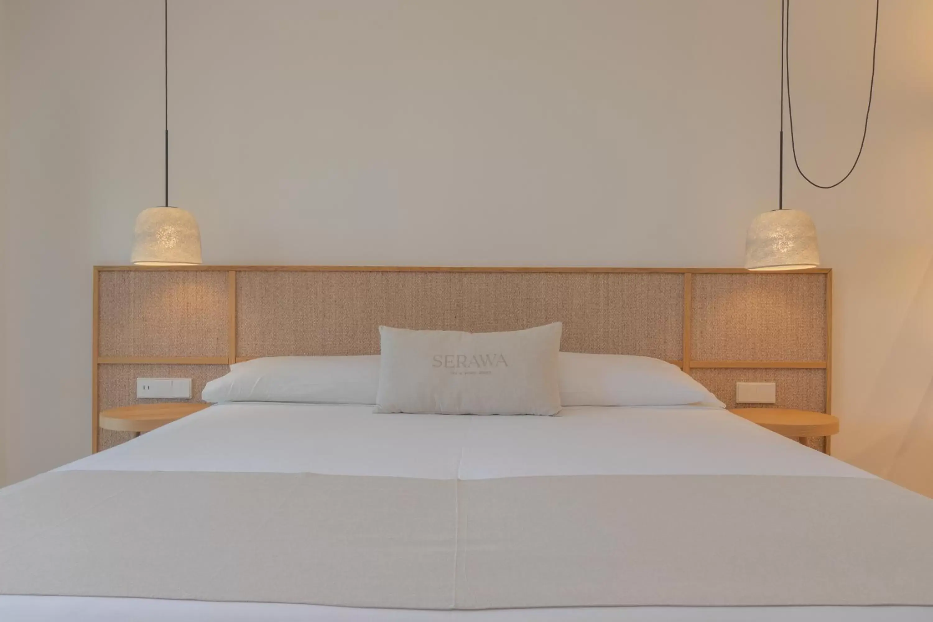 Bed in Hotel Serawa Moraira