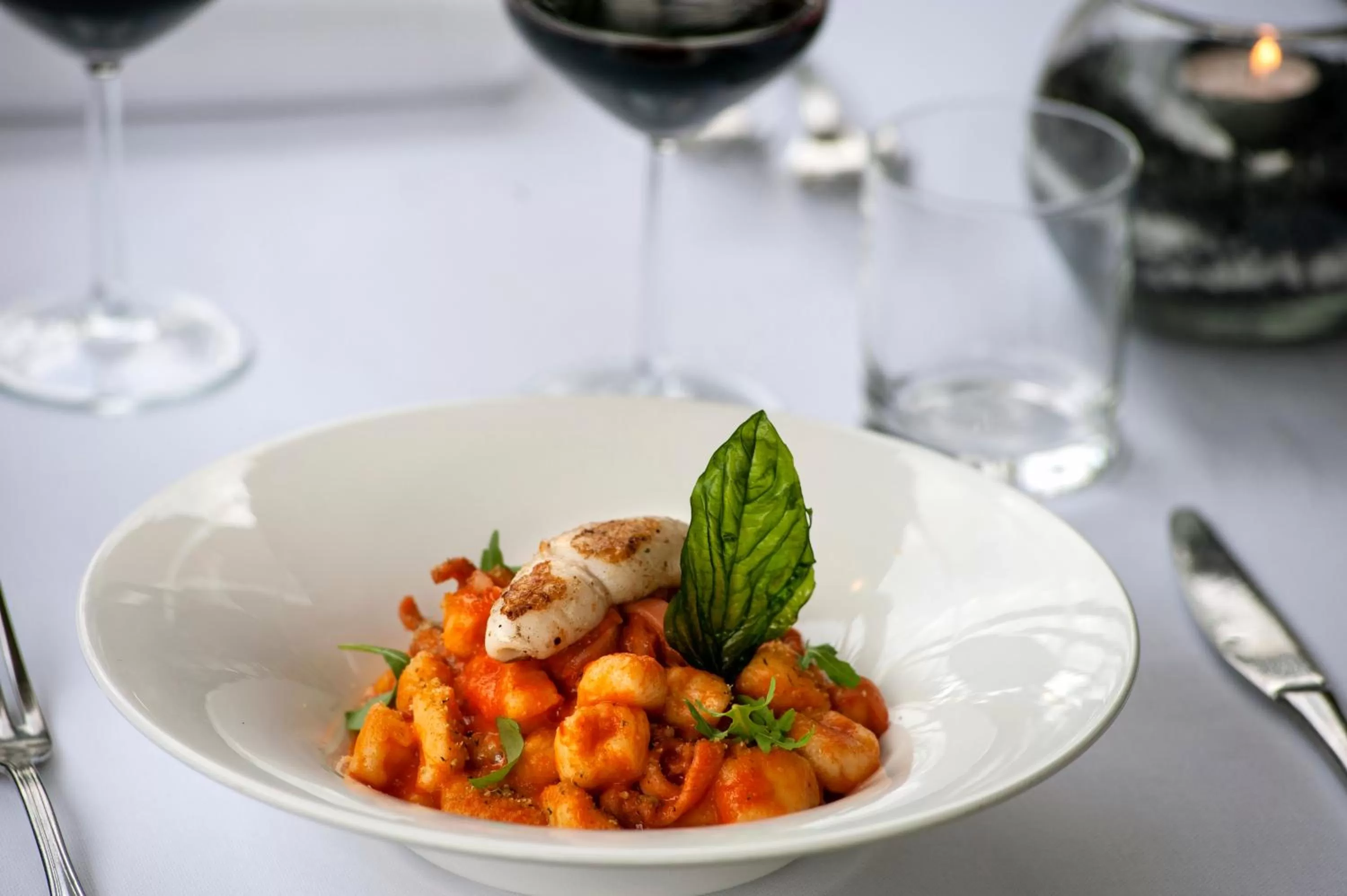 Food close-up in La Meridiana Bleisure Hotel