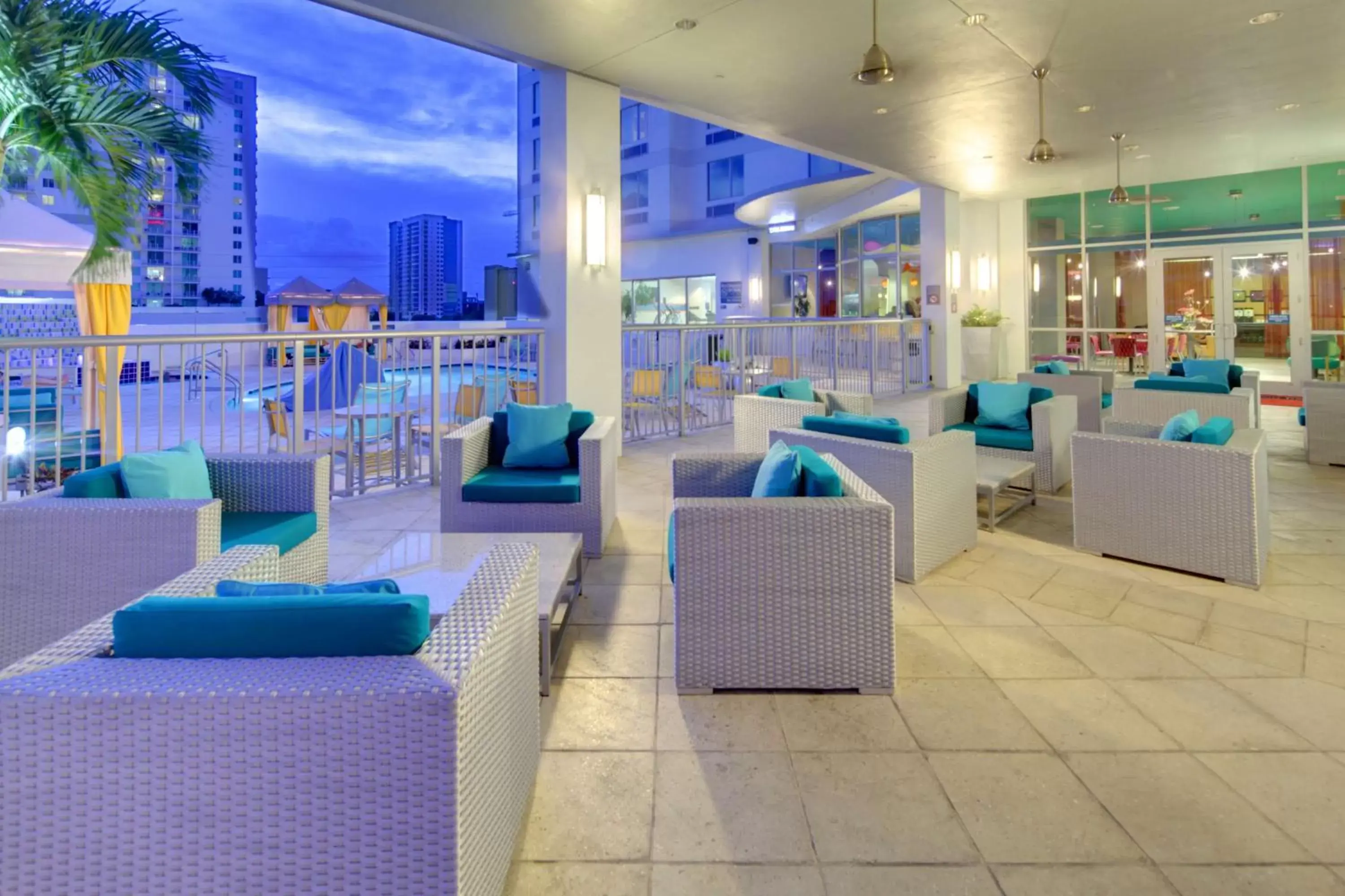 Patio in Hampton Inn & Suites by Hilton Miami Downtown/Brickell