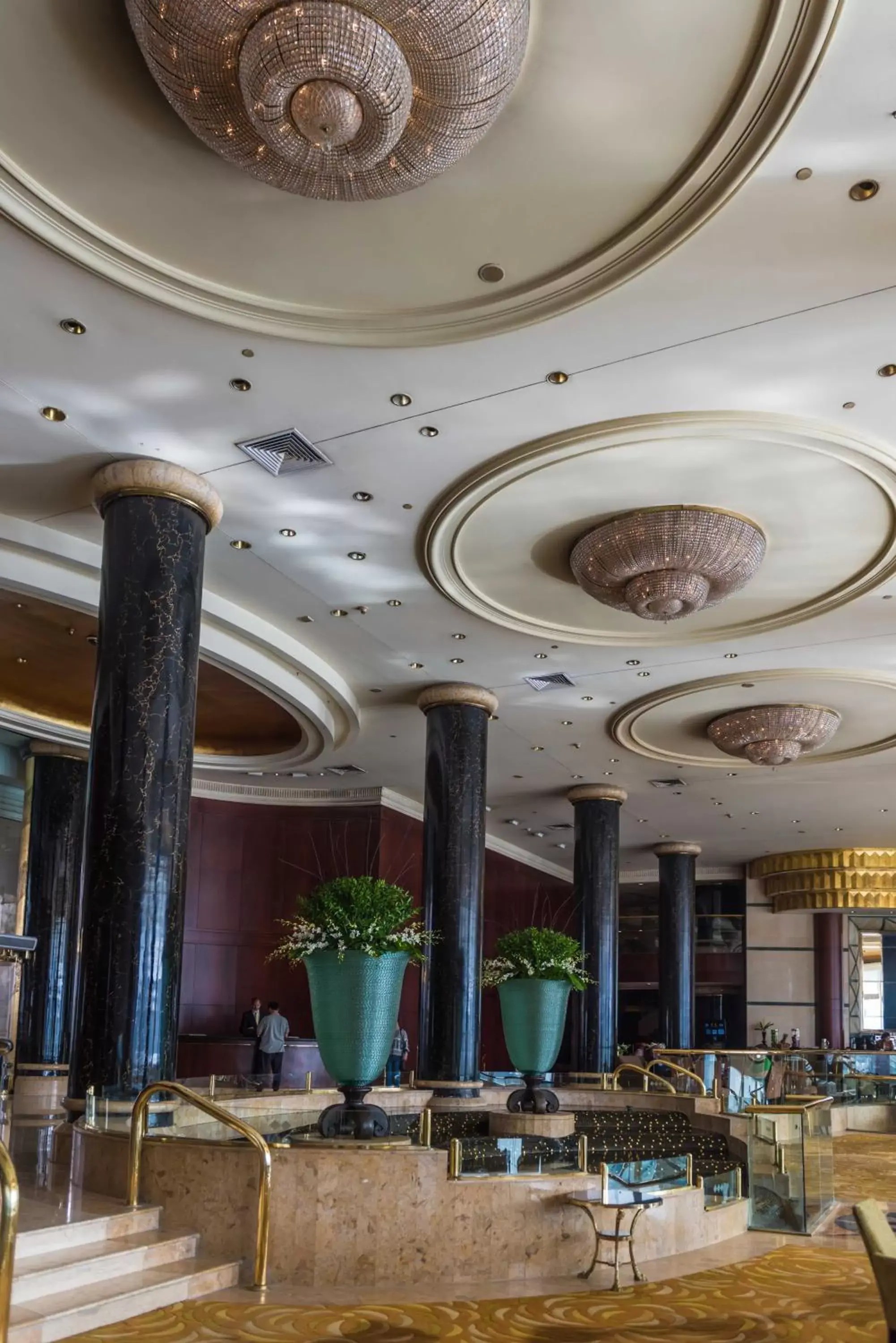 Lobby or reception, Restaurant/Places to Eat in Grand Nile Tower