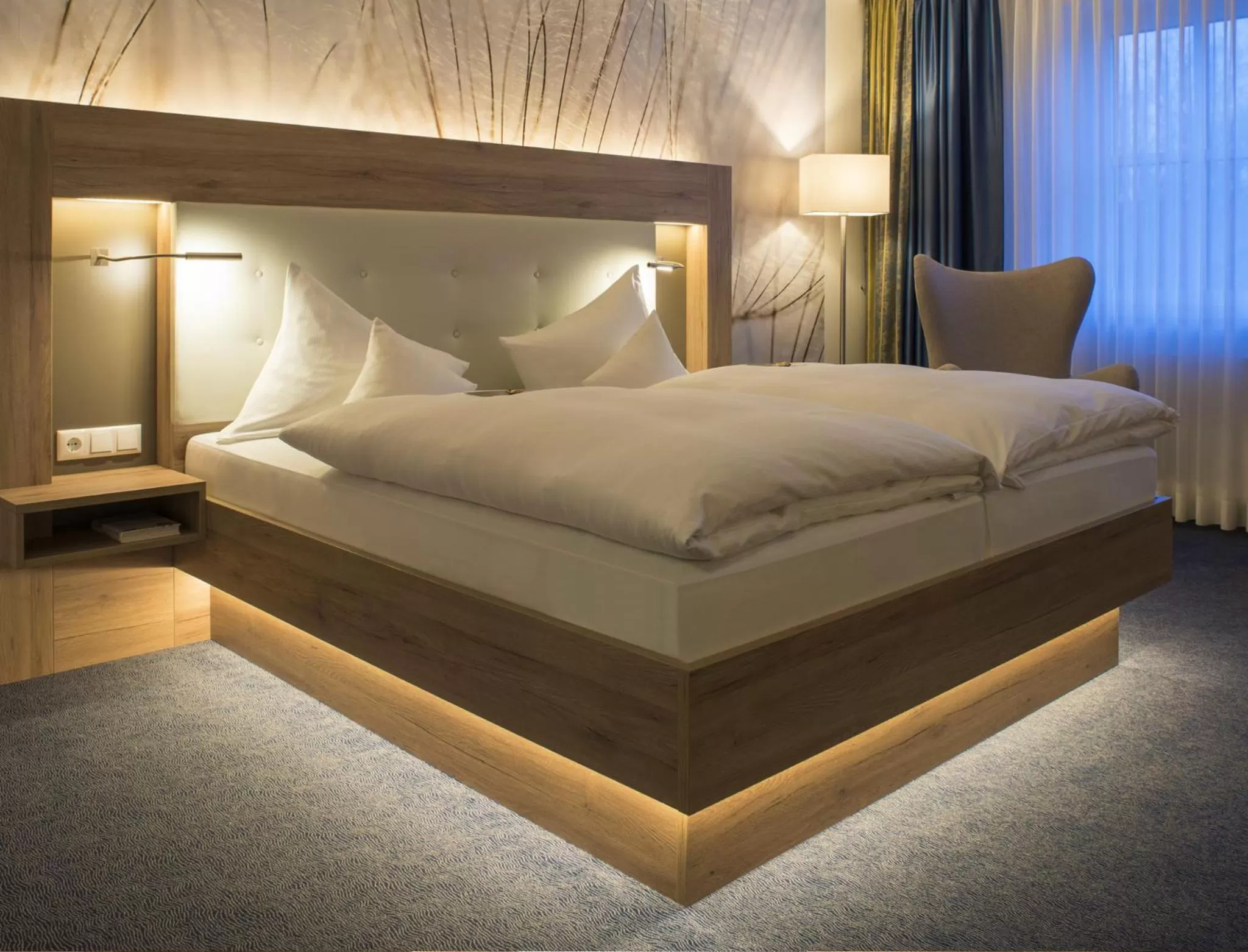 Photo of the whole room, Bed in IDINGSHOF Hotel & Restaurant