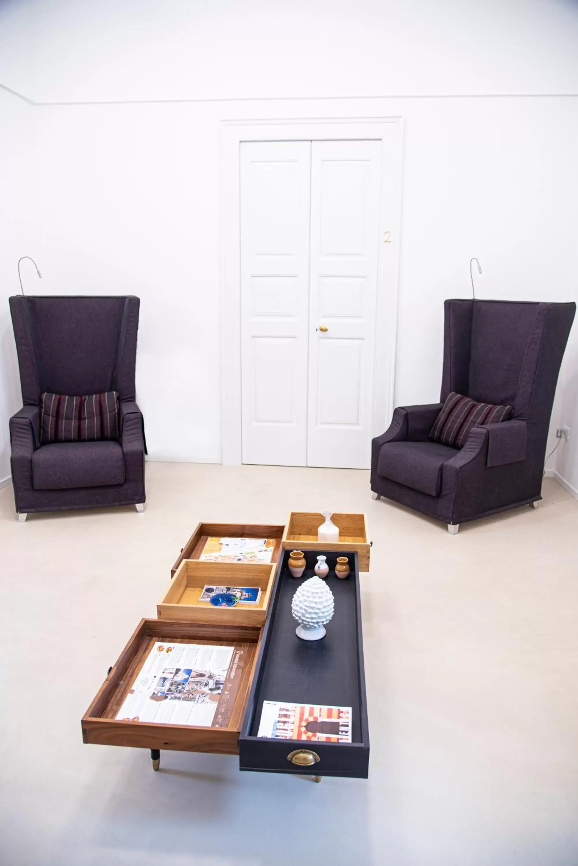 Communal lounge/ TV room, Seating Area in Palazzo Garibaldi - Luxury Suites