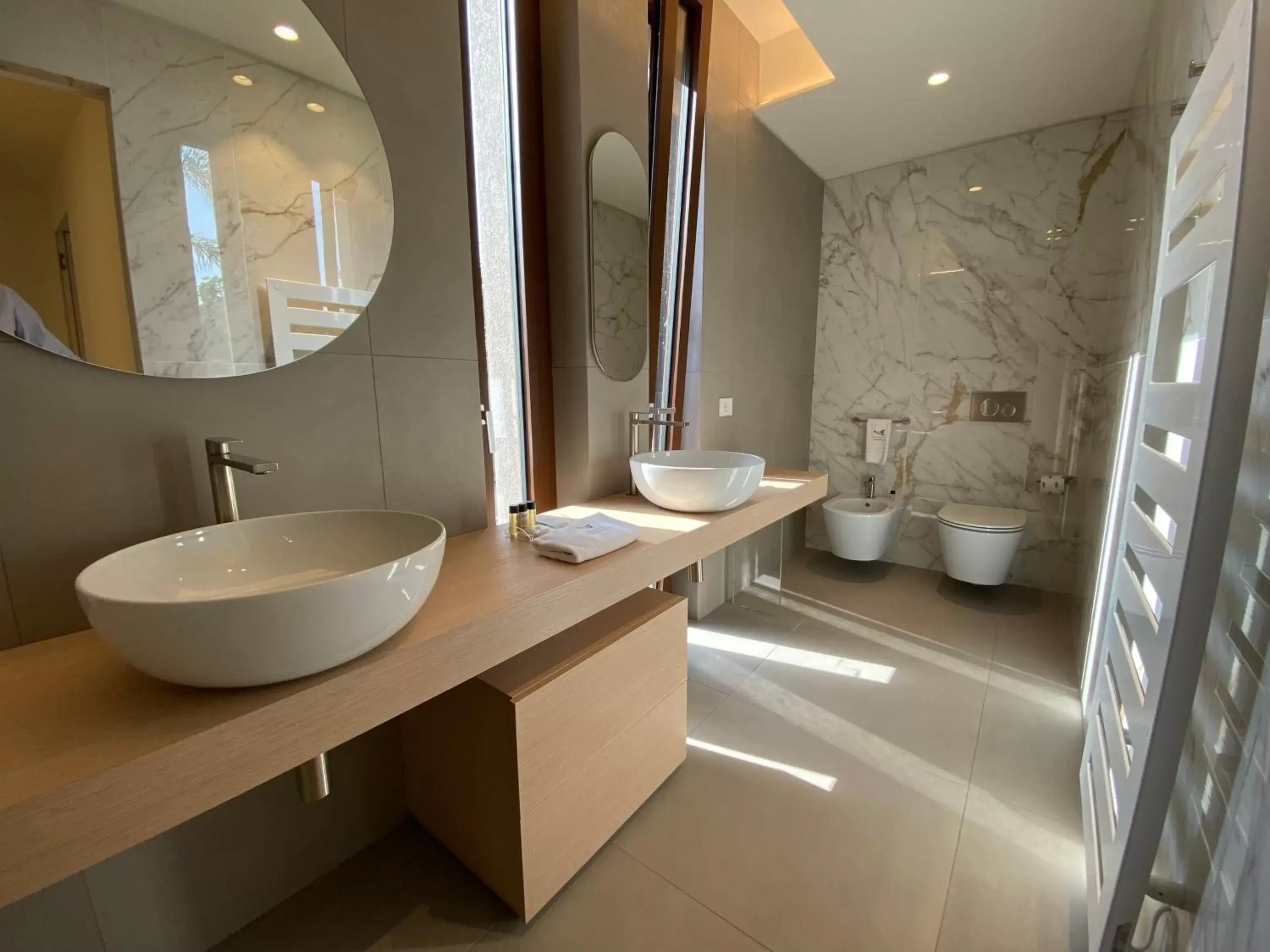 Bathroom in Sicilia's Art Hotel & Spa