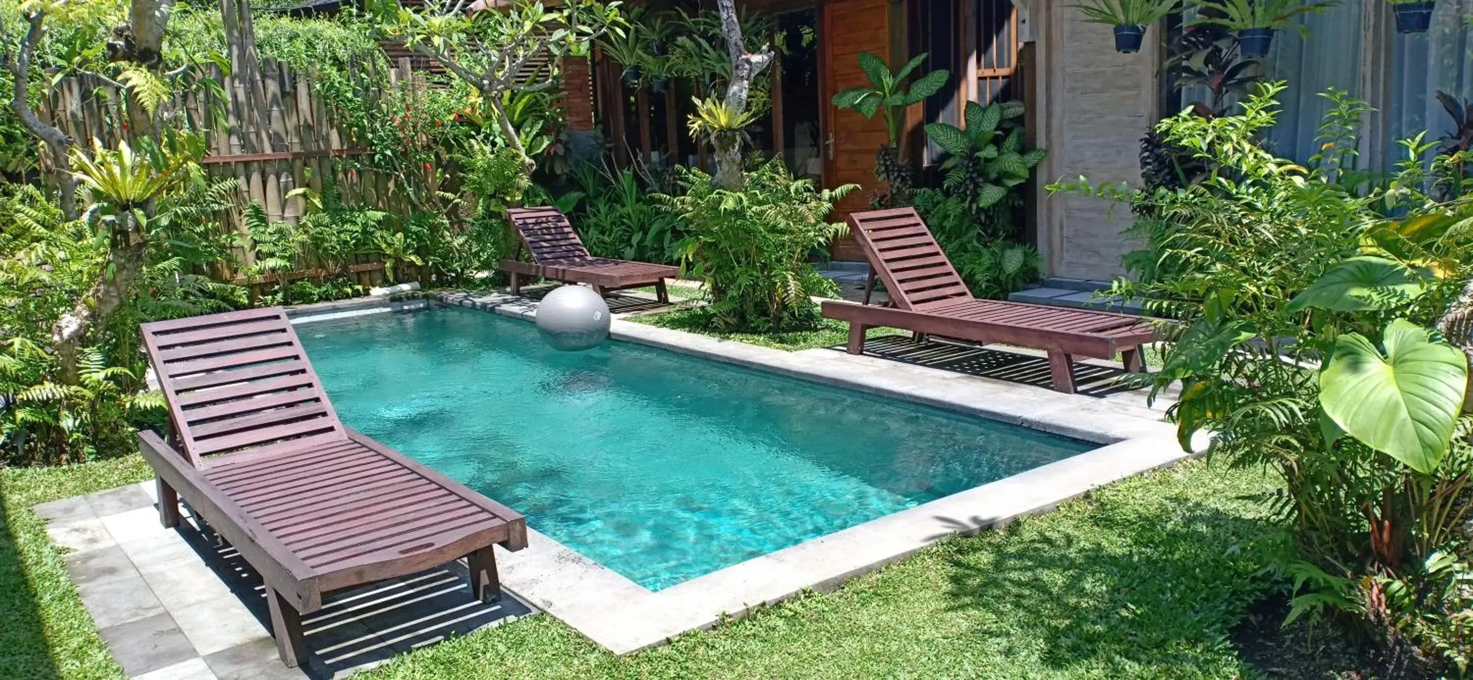 Pool view, Swimming Pool in Umaya Villa Ubud