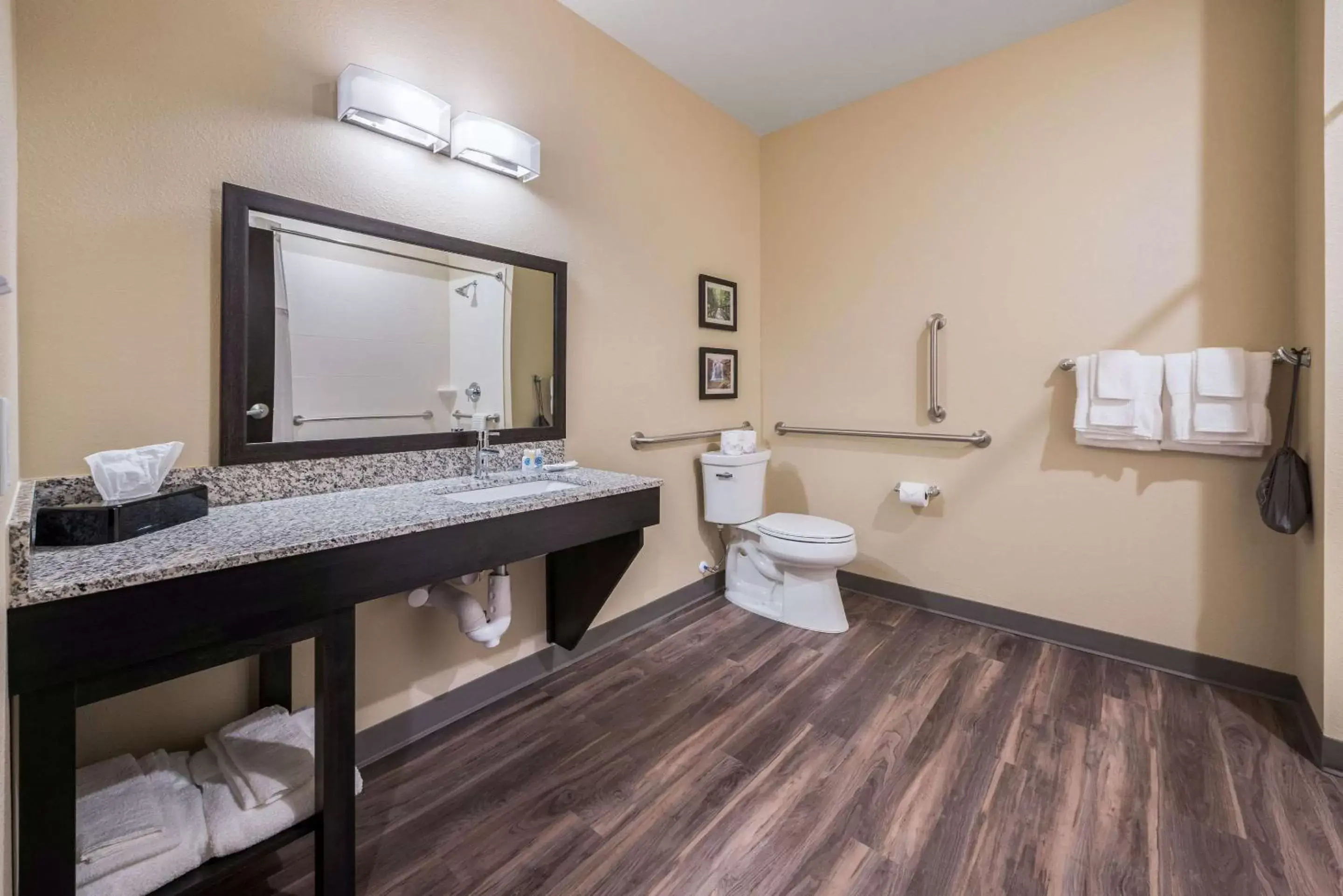 Bathroom in Comfort Suites Marysville Columbus - Northwest