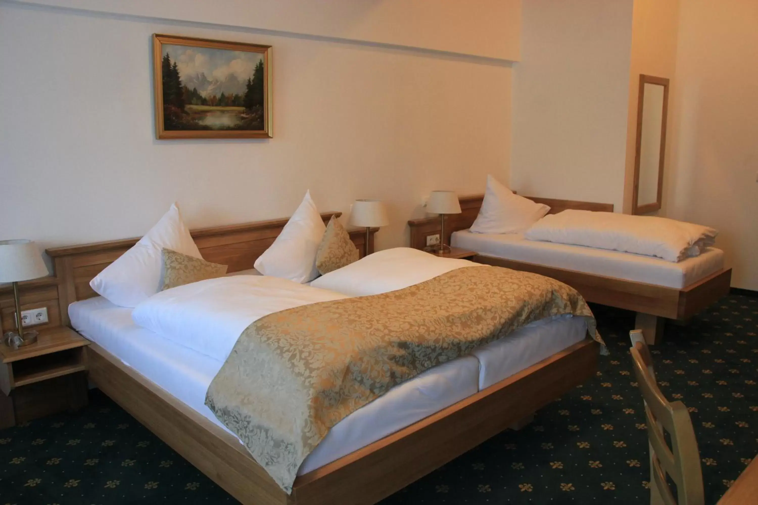 Photo of the whole room, Bed in Hotel Schwabenwirt