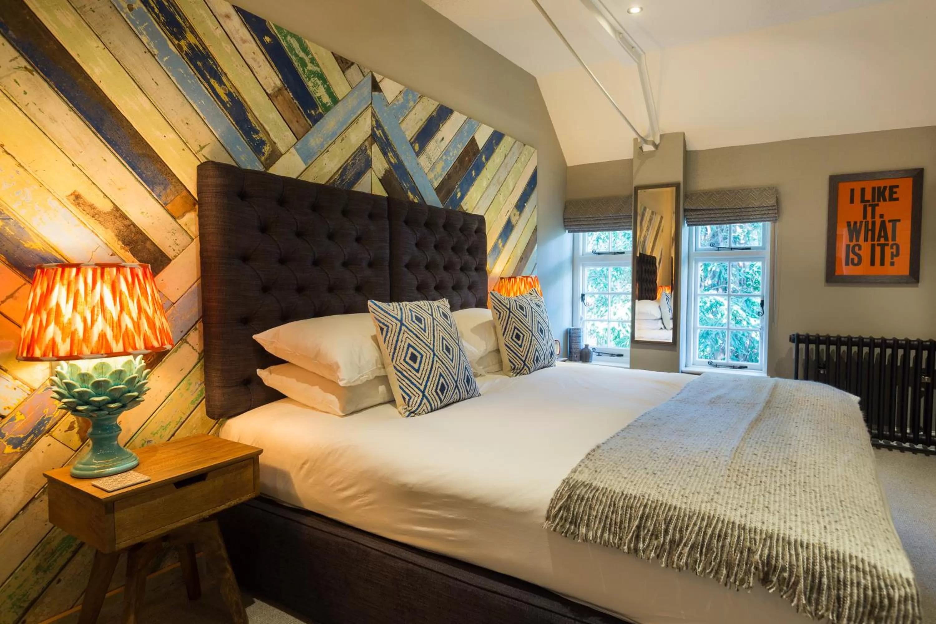 Bedroom, Bed in The Chequers Marlow