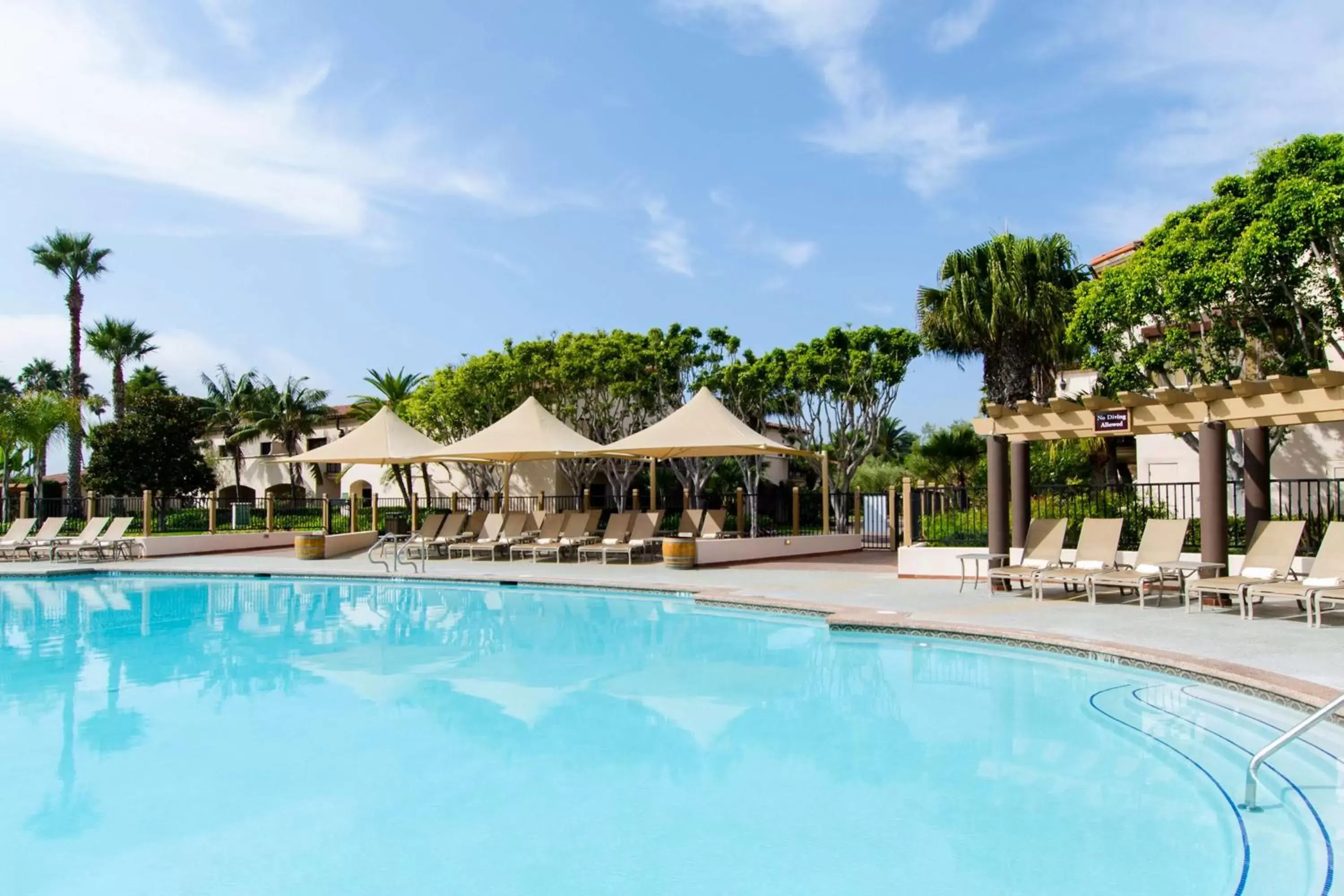 Pool view, Swimming Pool in Hilton Santa Barbara Beachfront Resort