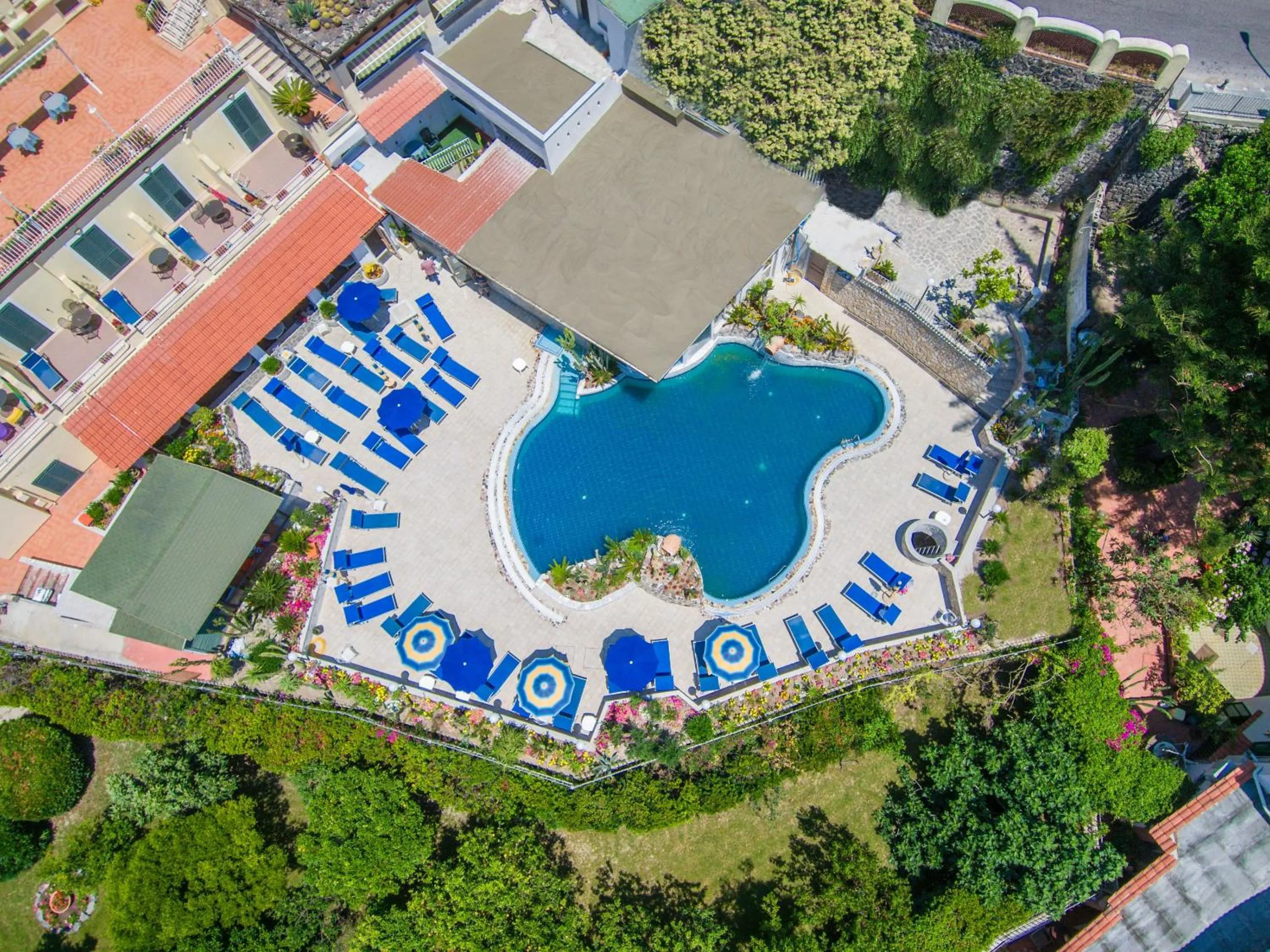 Bird's eye view in Hotel Terme Saint Raphael