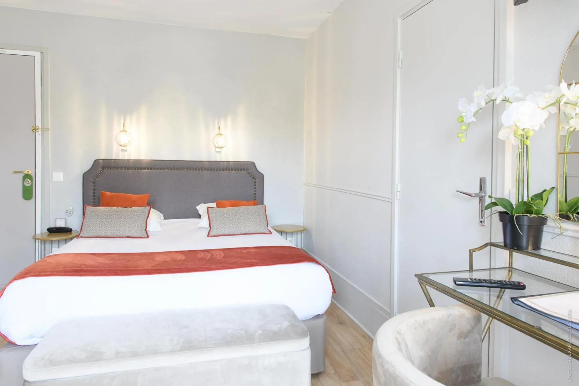 Bed in A l'Hôtel Des Roys