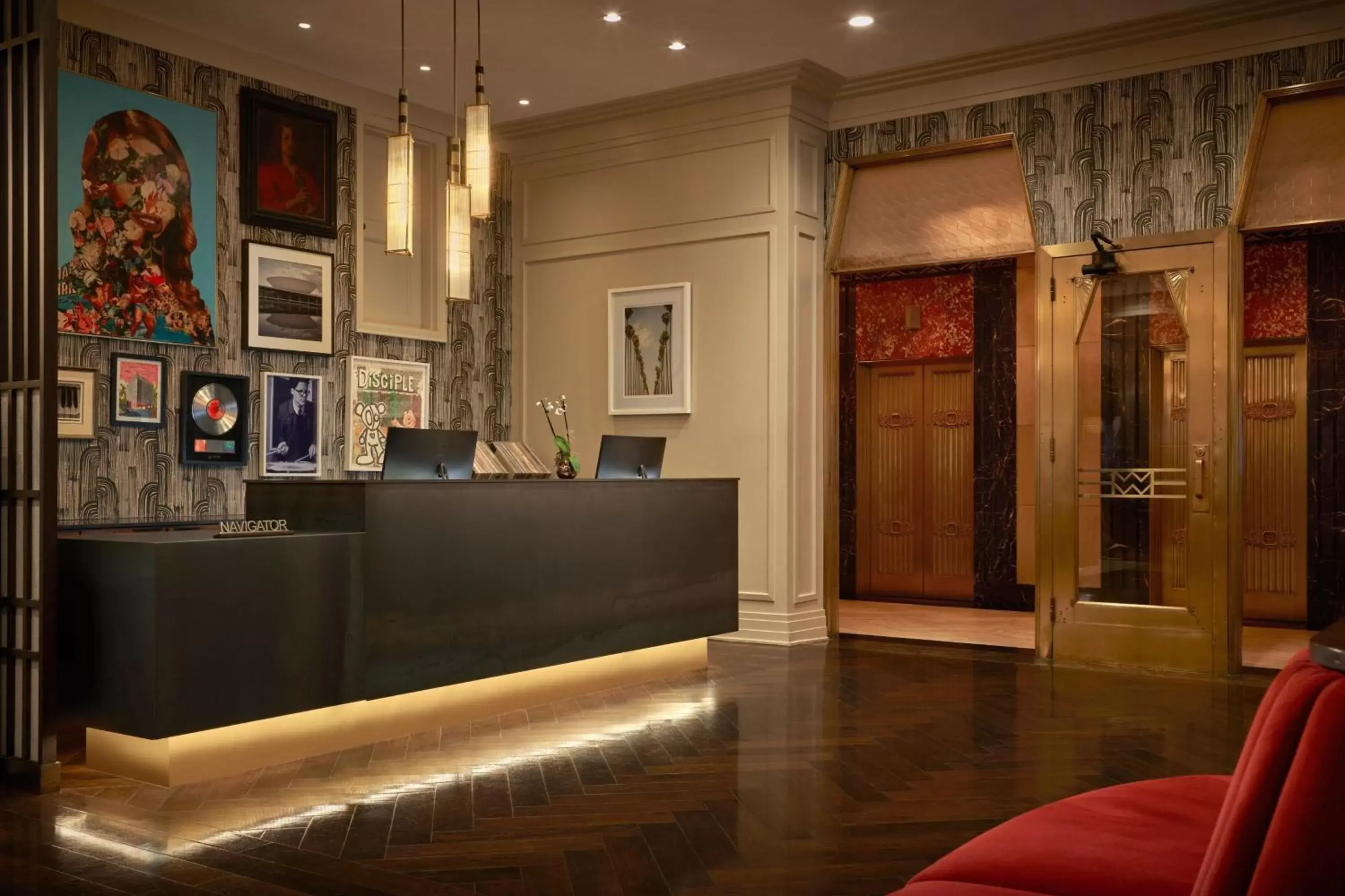 Lobby or reception, Lobby/Reception in Renaissance Saint Elm Dallas Downtown Hotel