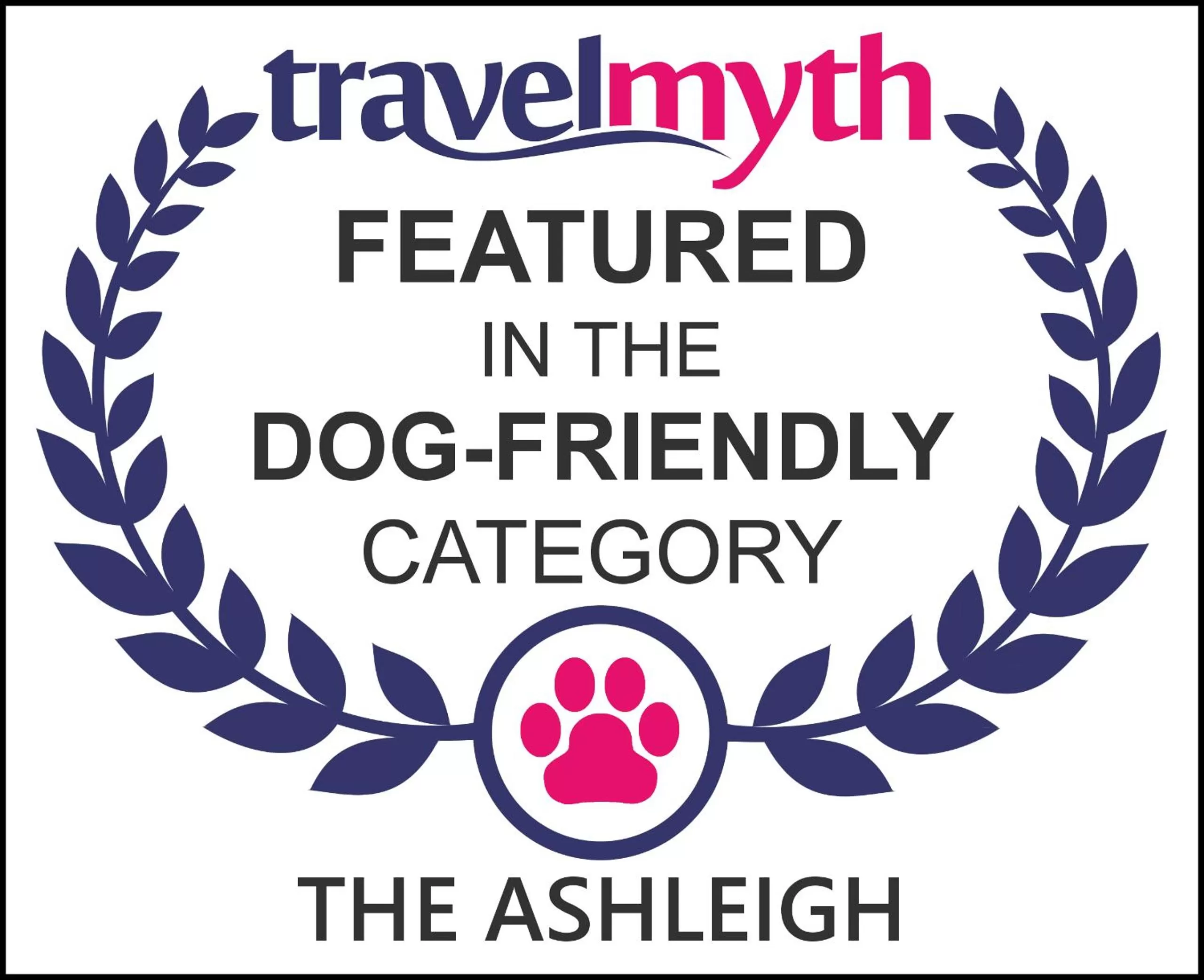 Logo/Certificate/Sign in The Ashleigh - Dog Friendly