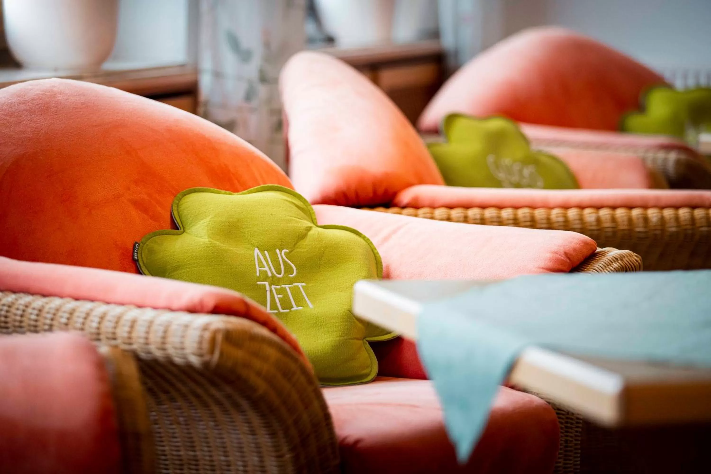 Lobby or reception in Landhotel GrünWies -Bonsai-Wellness Garni