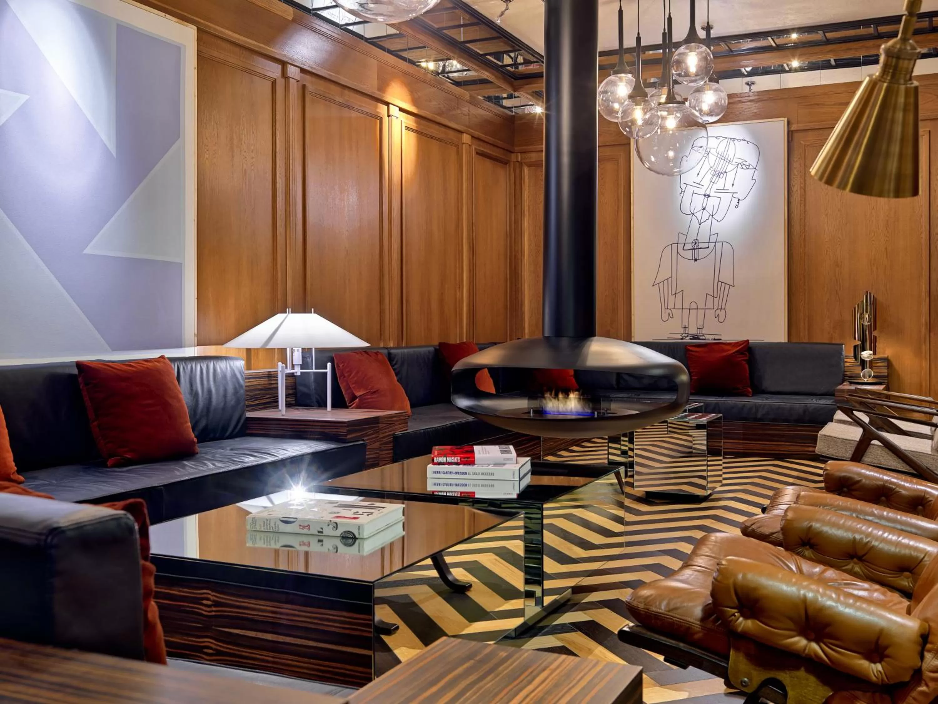 Communal lounge/ TV room, Seating Area in H10 Metropolitan 4* Sup