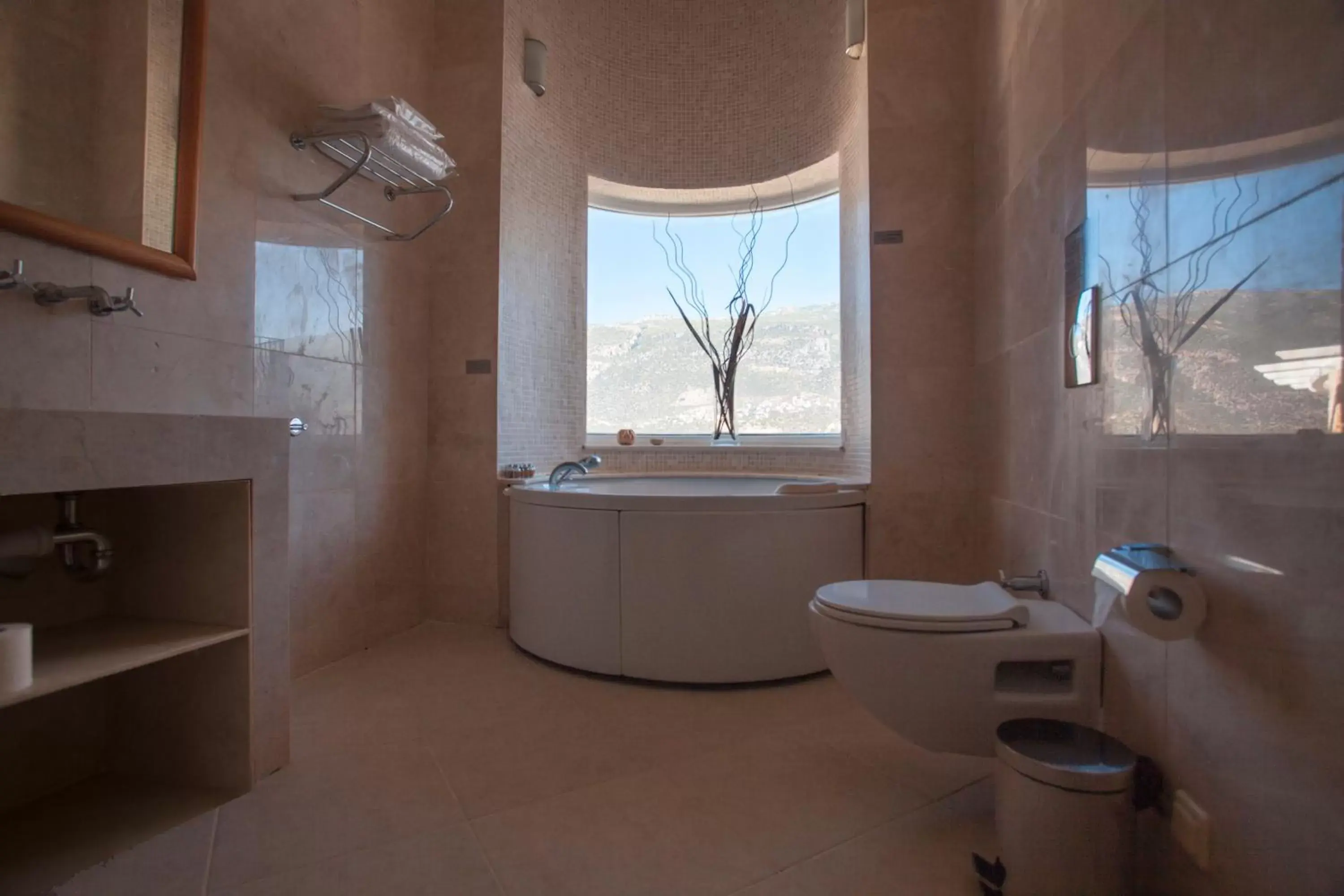 Bathroom in Mekvin Hotels Deniz Feneri Lighthouse