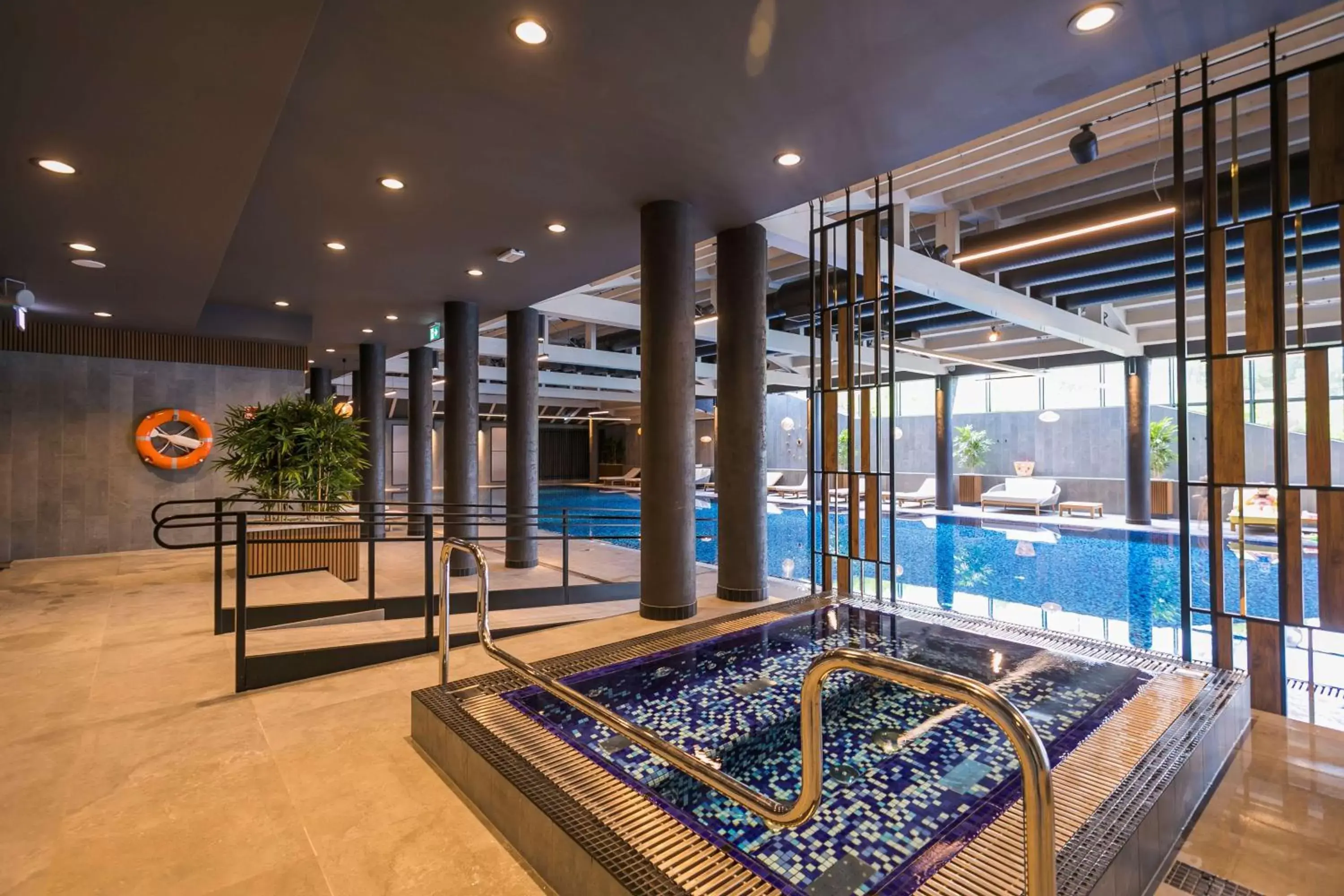 Pool view, Swimming Pool in Radisson Blu Hotel Sopot