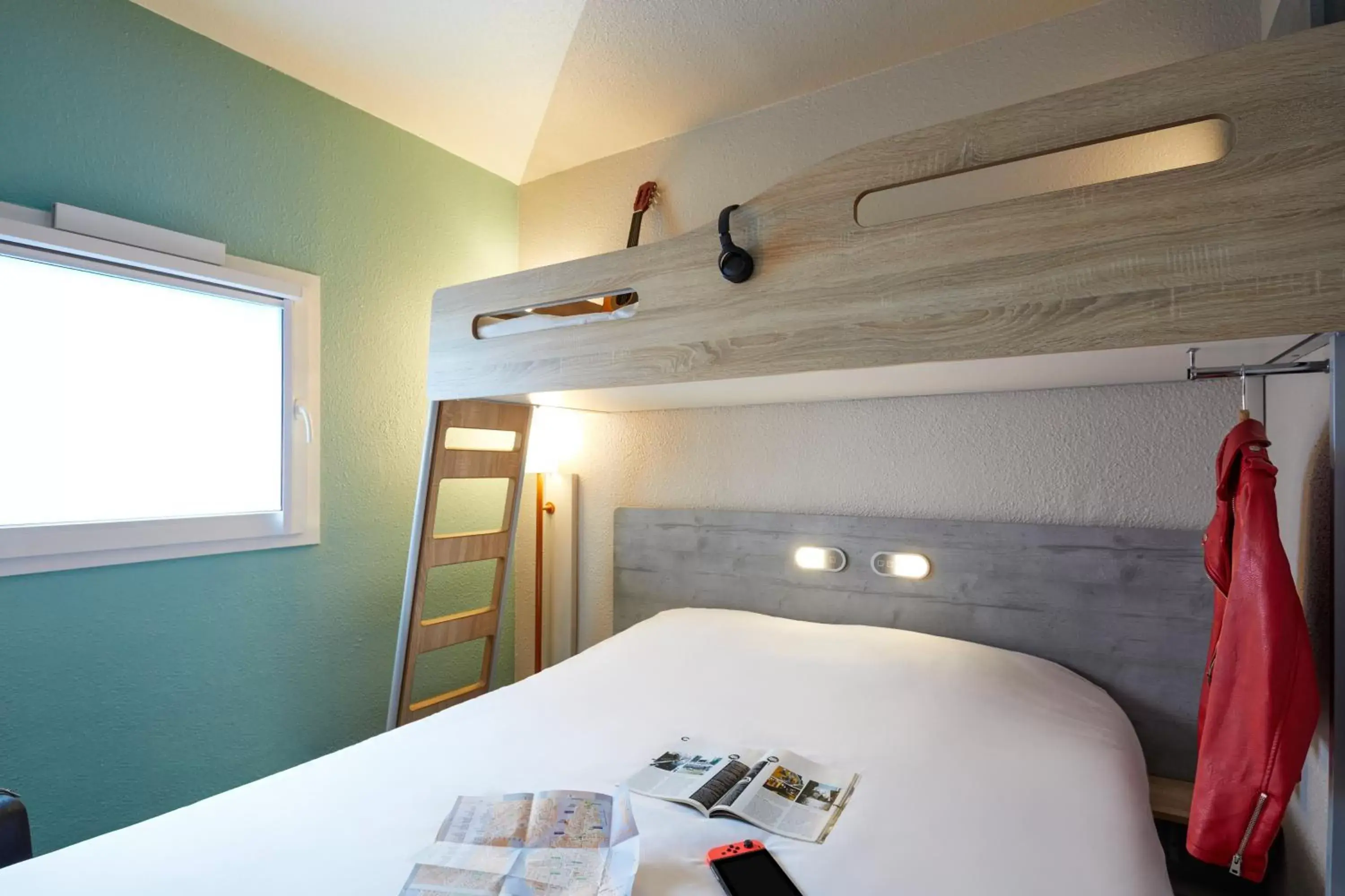 Bed in Ibis Budget - Lille Villeneuve D'Ascq Bed in Ibis Budget - Lille Villeneuve D'Ascq