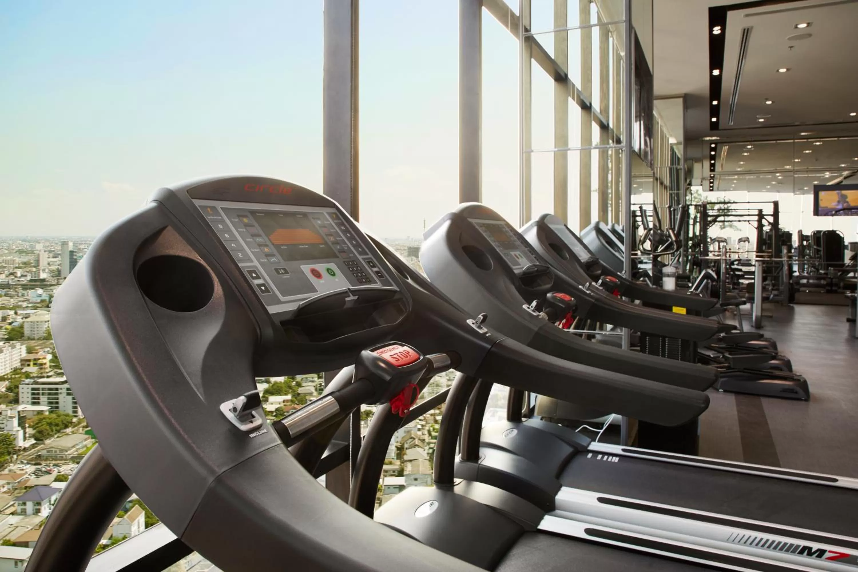 Fitness centre/facilities in The Quarter Ari by UHG