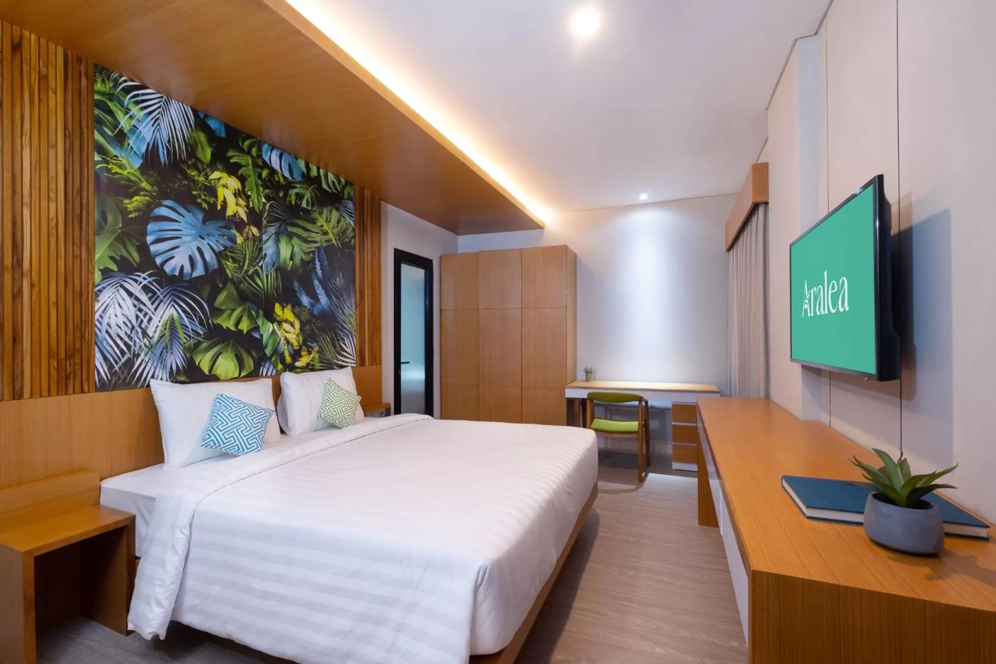 Bedroom, Bed in Aralea Coliving