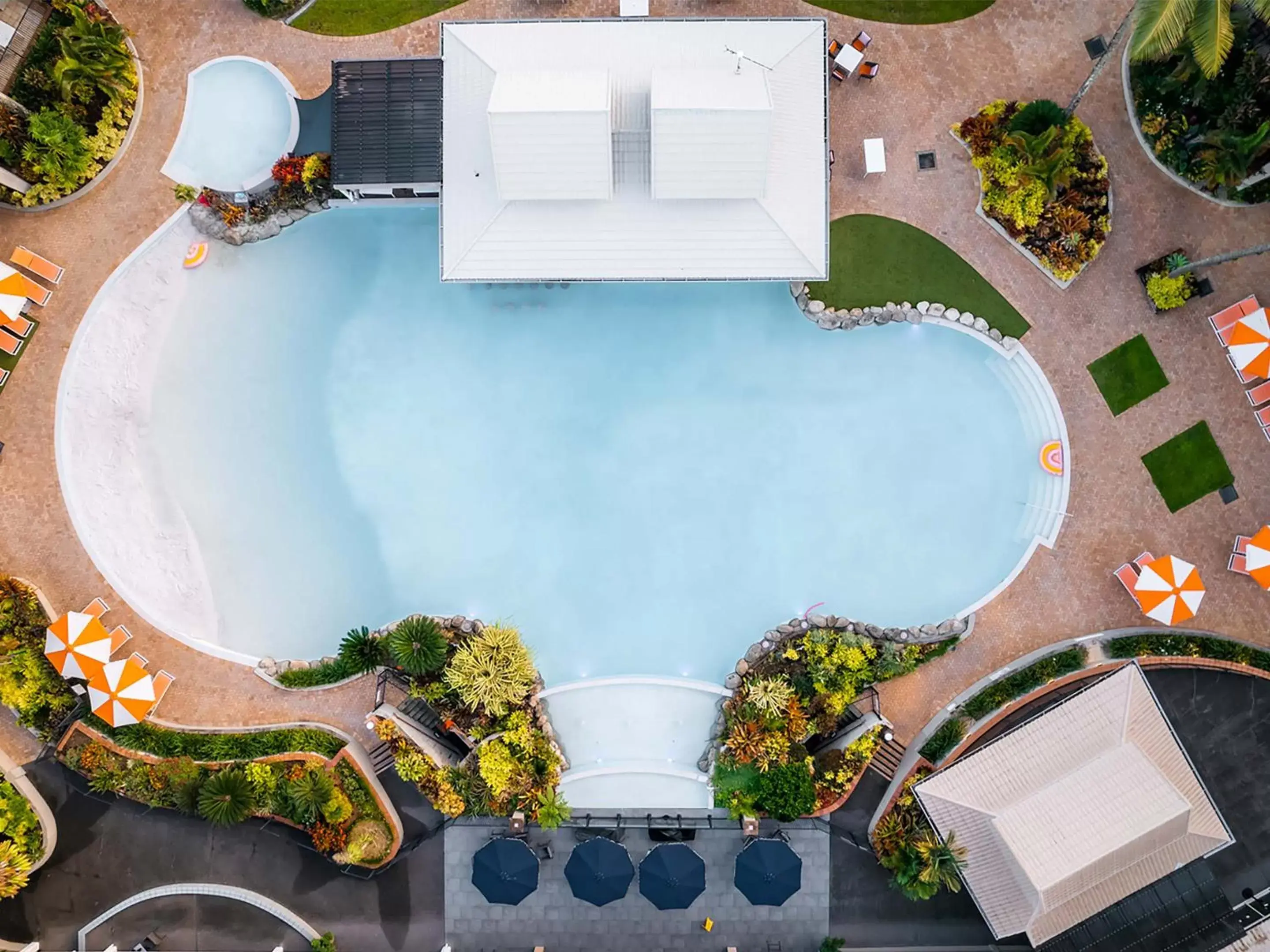 Pool View in Novotel Cairns Oasis Resort