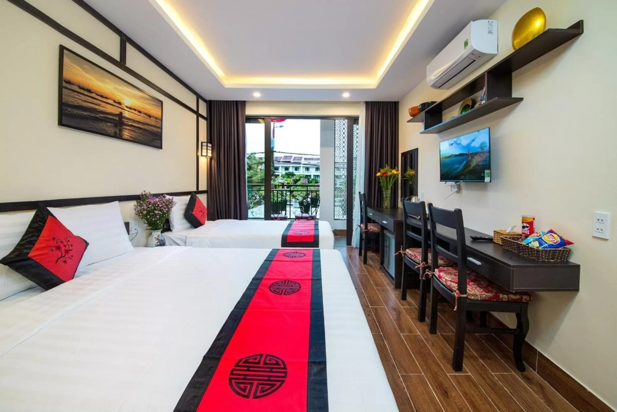 Coffee/tea facilities, Bed in Hoi An Riverland Villa - Hoi An Center