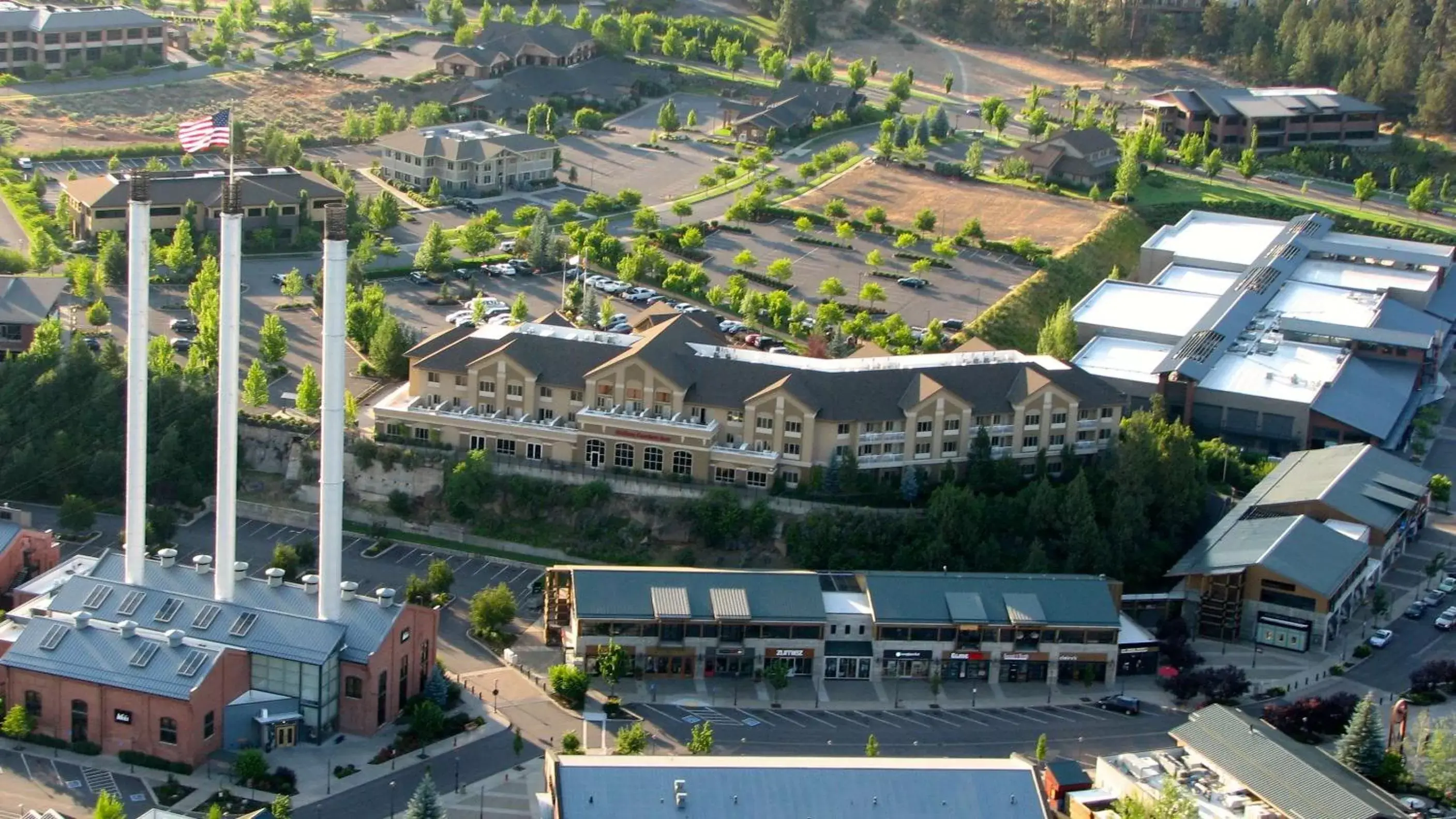 Property building, Bird's-eye View in Hilton Garden Inn Bend