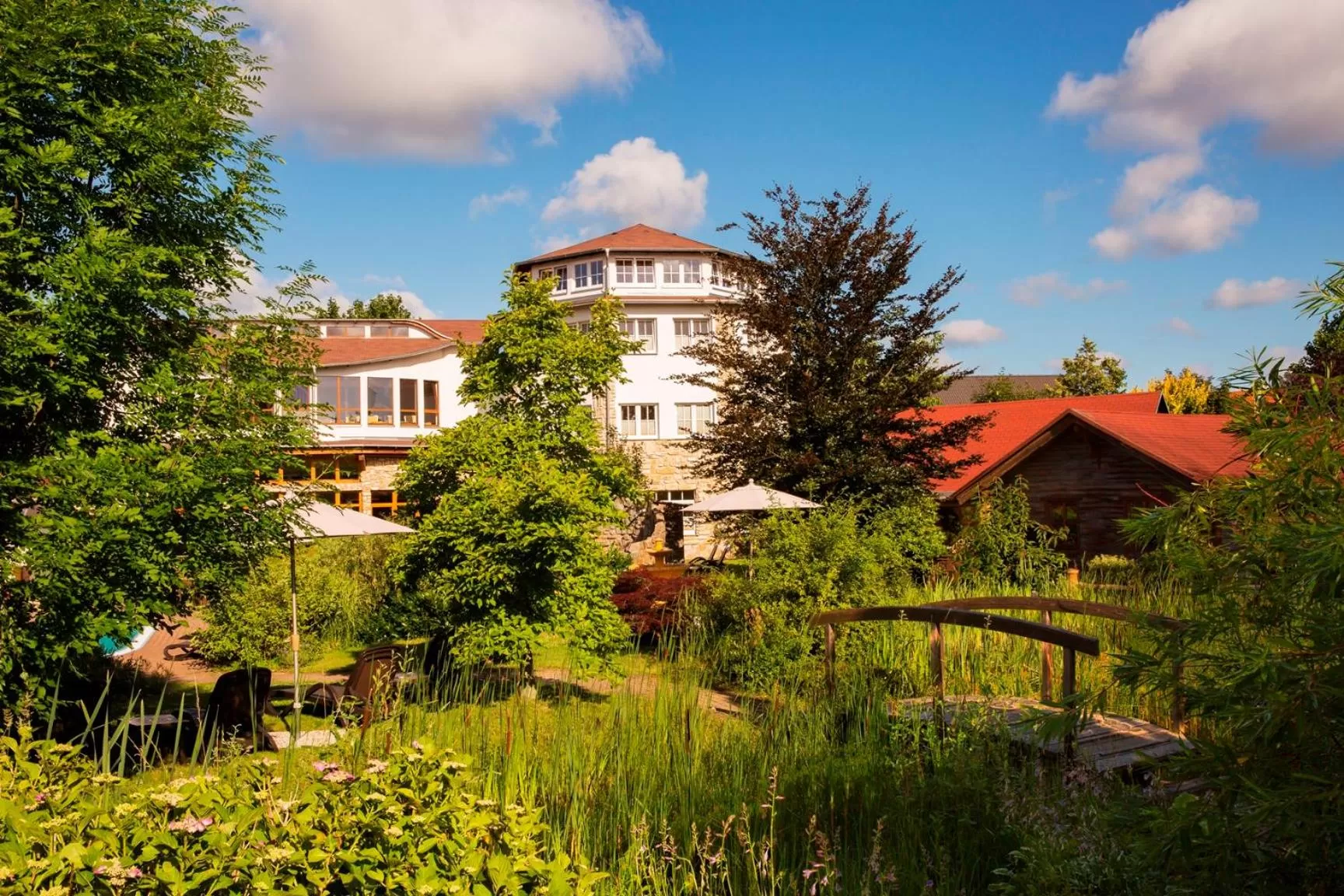 Property building in Wellnesshotel Seeschlößchen - Privat- Spa & Naturresort
