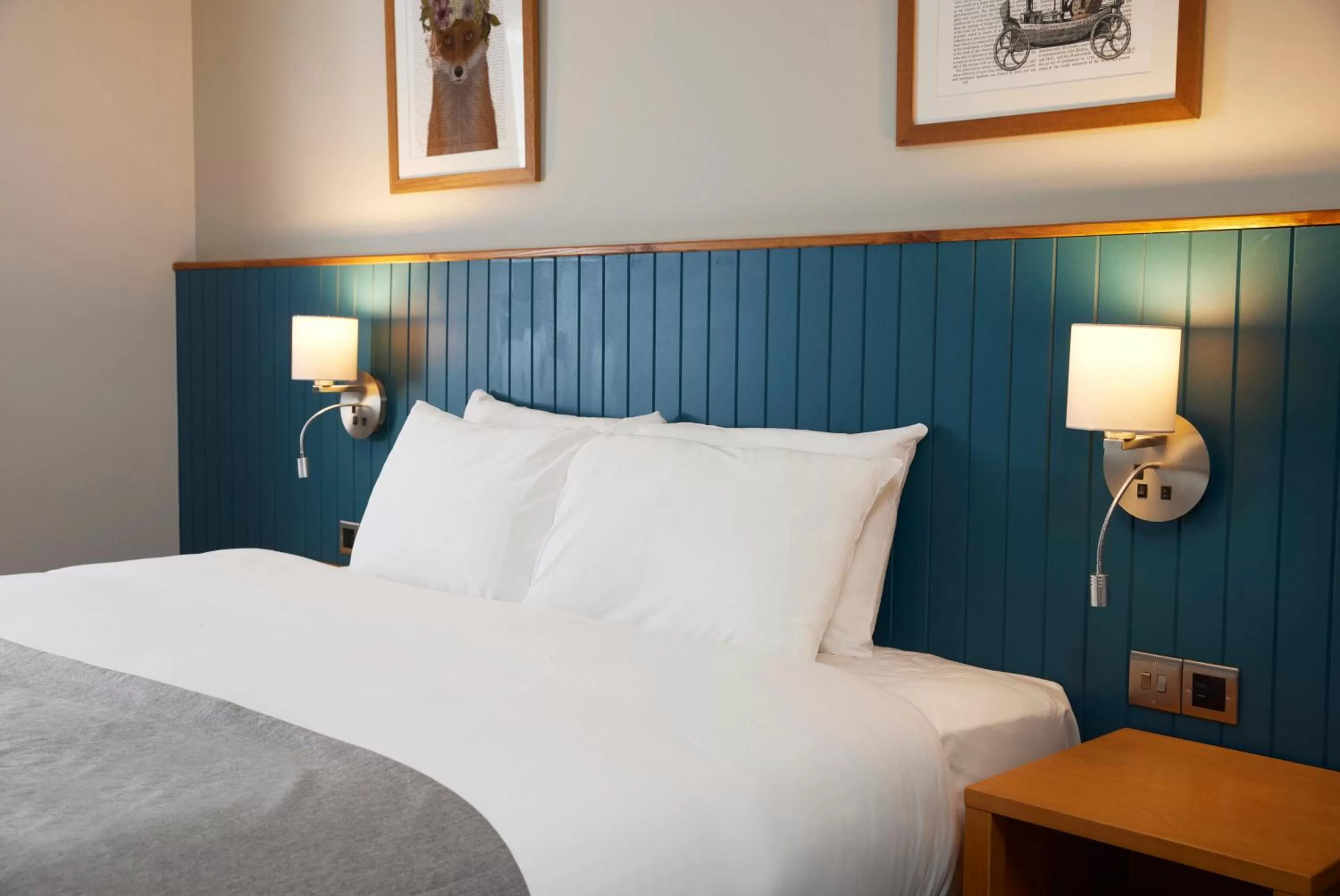 Bed in Holmfield Arms by Greene King Inns