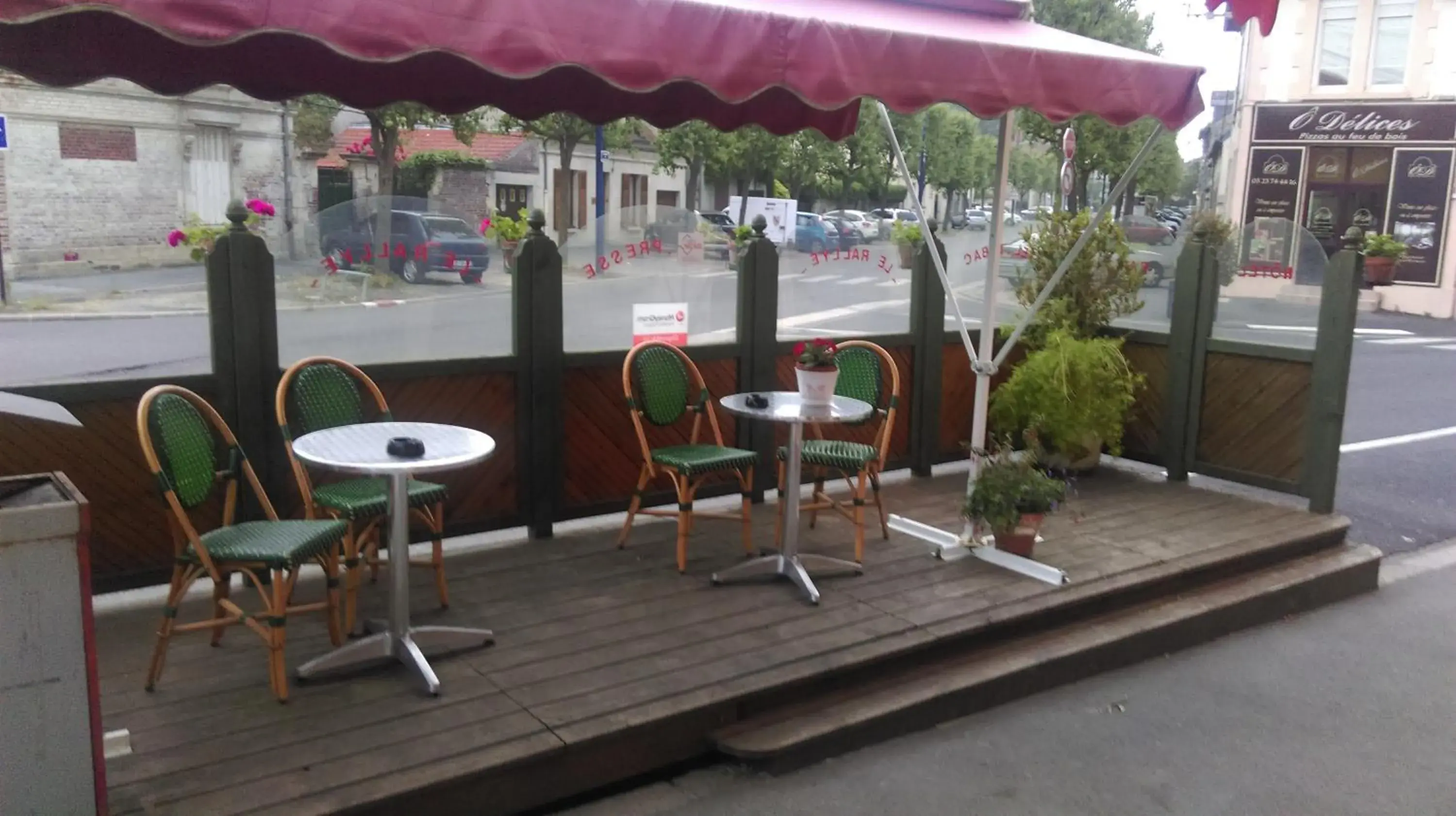 Balcony/Terrace in Hotel le Rallye