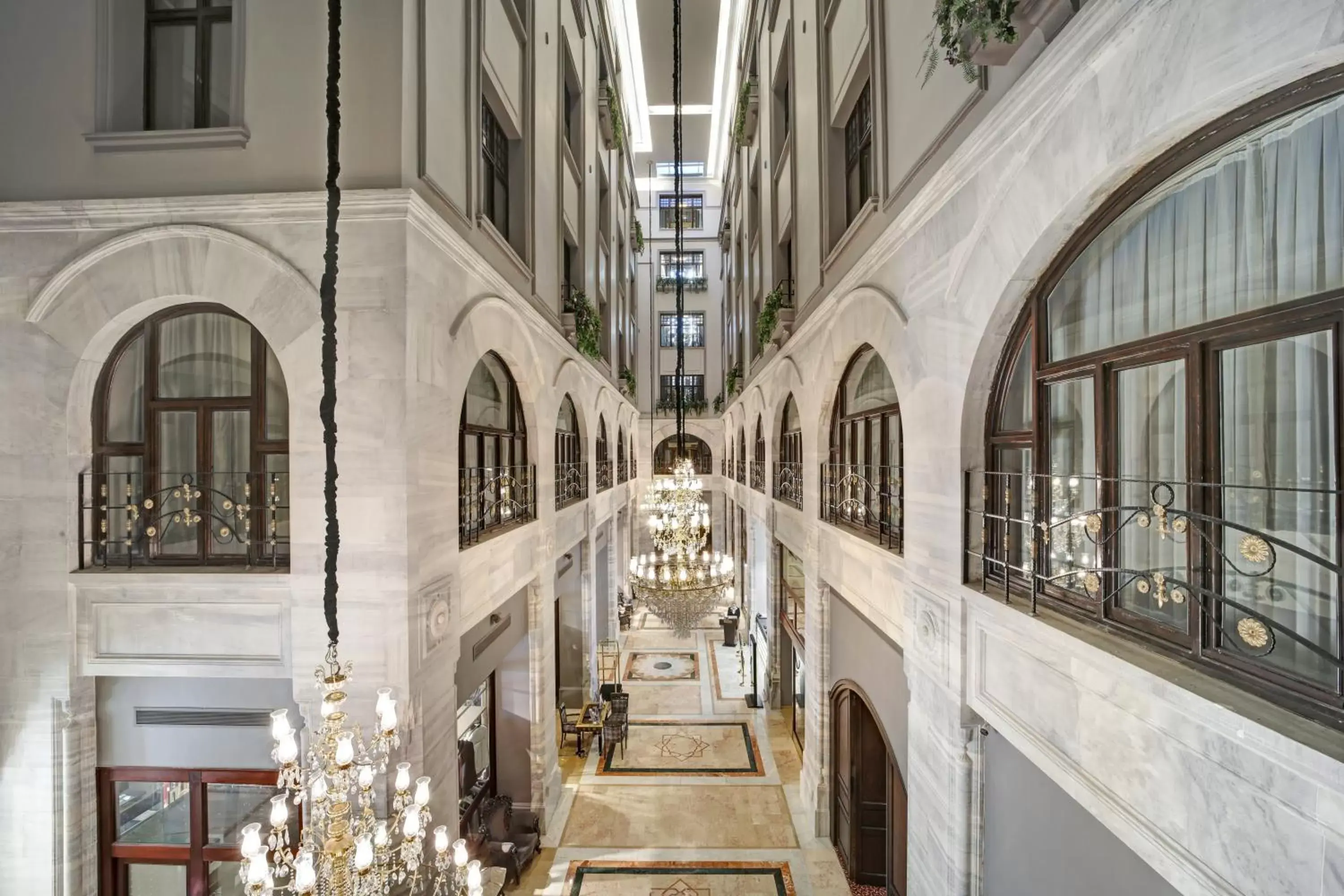 Inner courtyard view in Legacy Ottoman Hotel