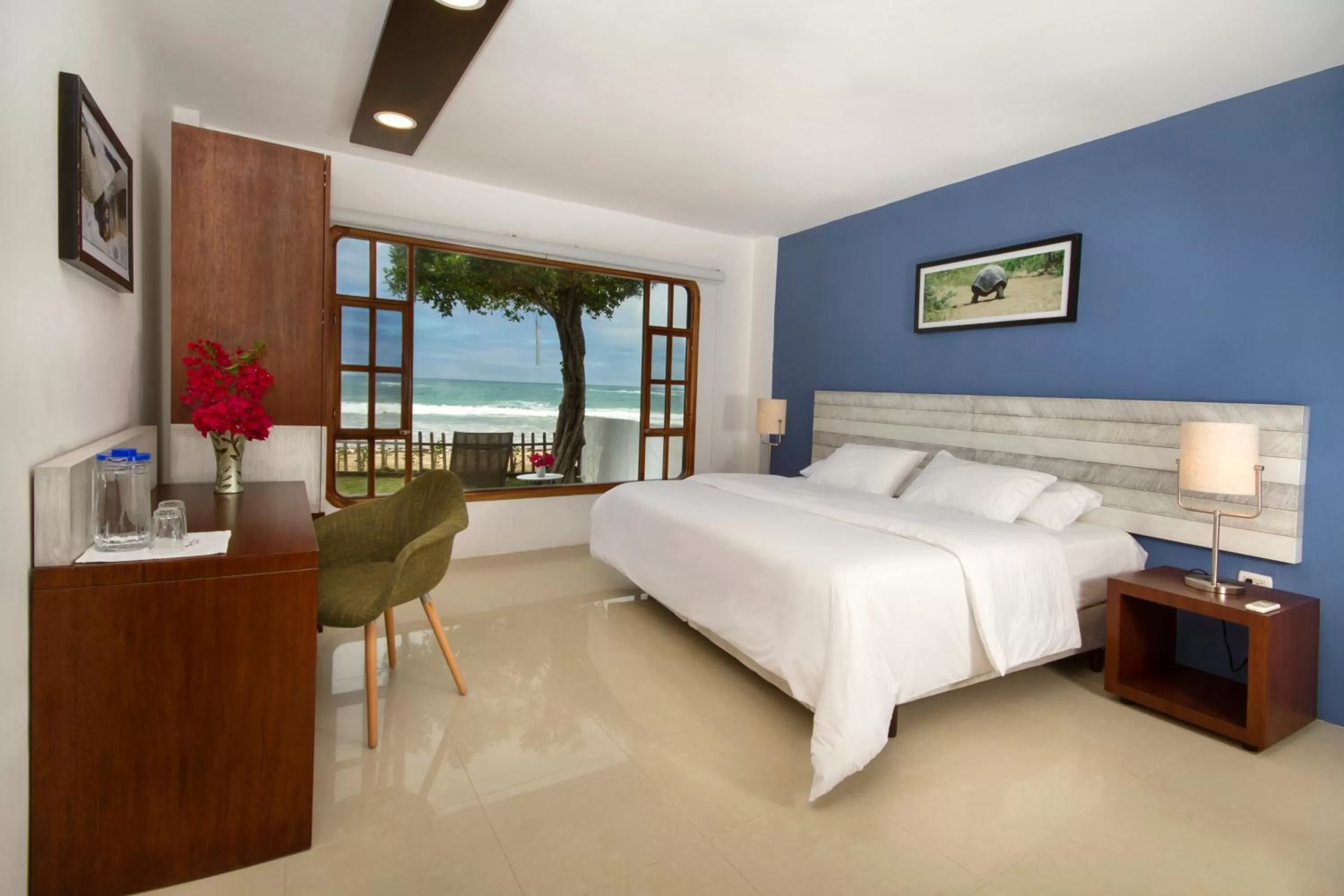 Photo of the whole room, Bed in Casita de la Playa