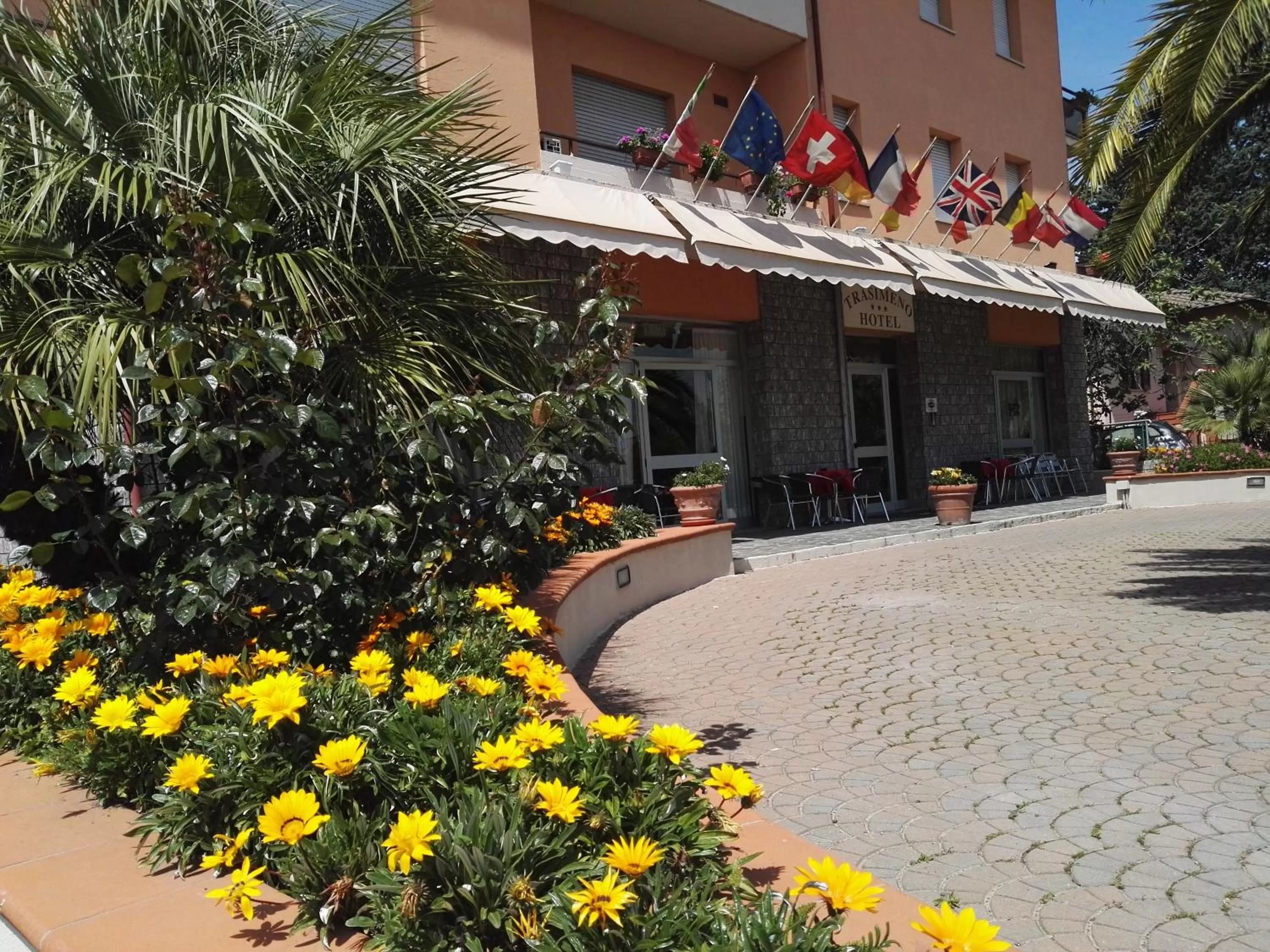 Facade/entrance in Hotel Trasimeno Bittarelli