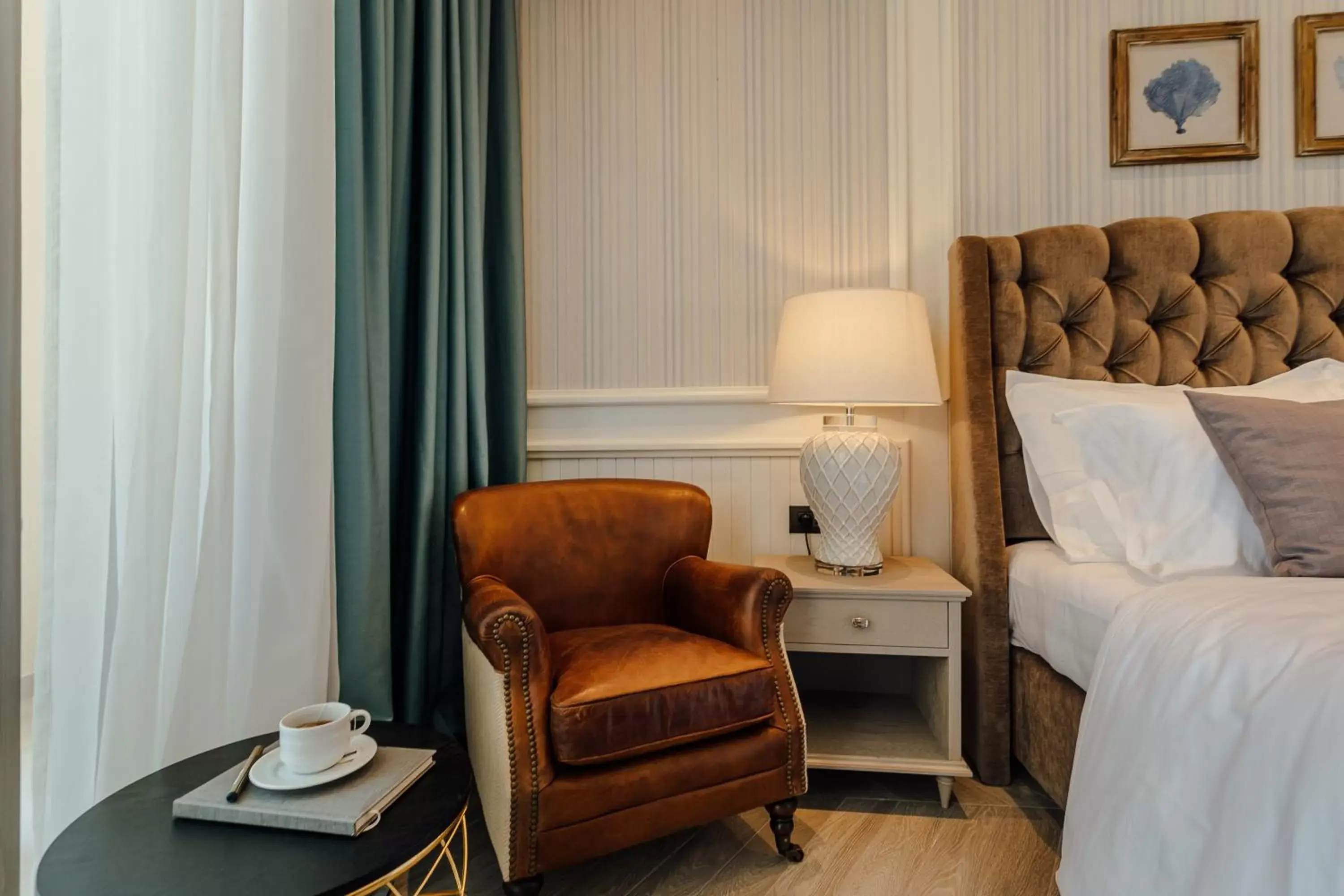 Seating area, Bed in Boutique Hotel Casa del Mare - Vizura Seating area, Bed in Boutique Hotel Casa del Mare - Vizura