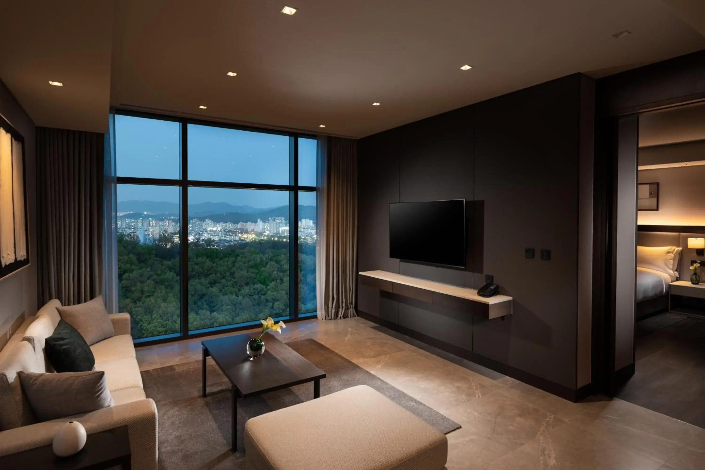 Living room, Seating Area in DoubleTree By Hilton Seoul Pangyo Residences