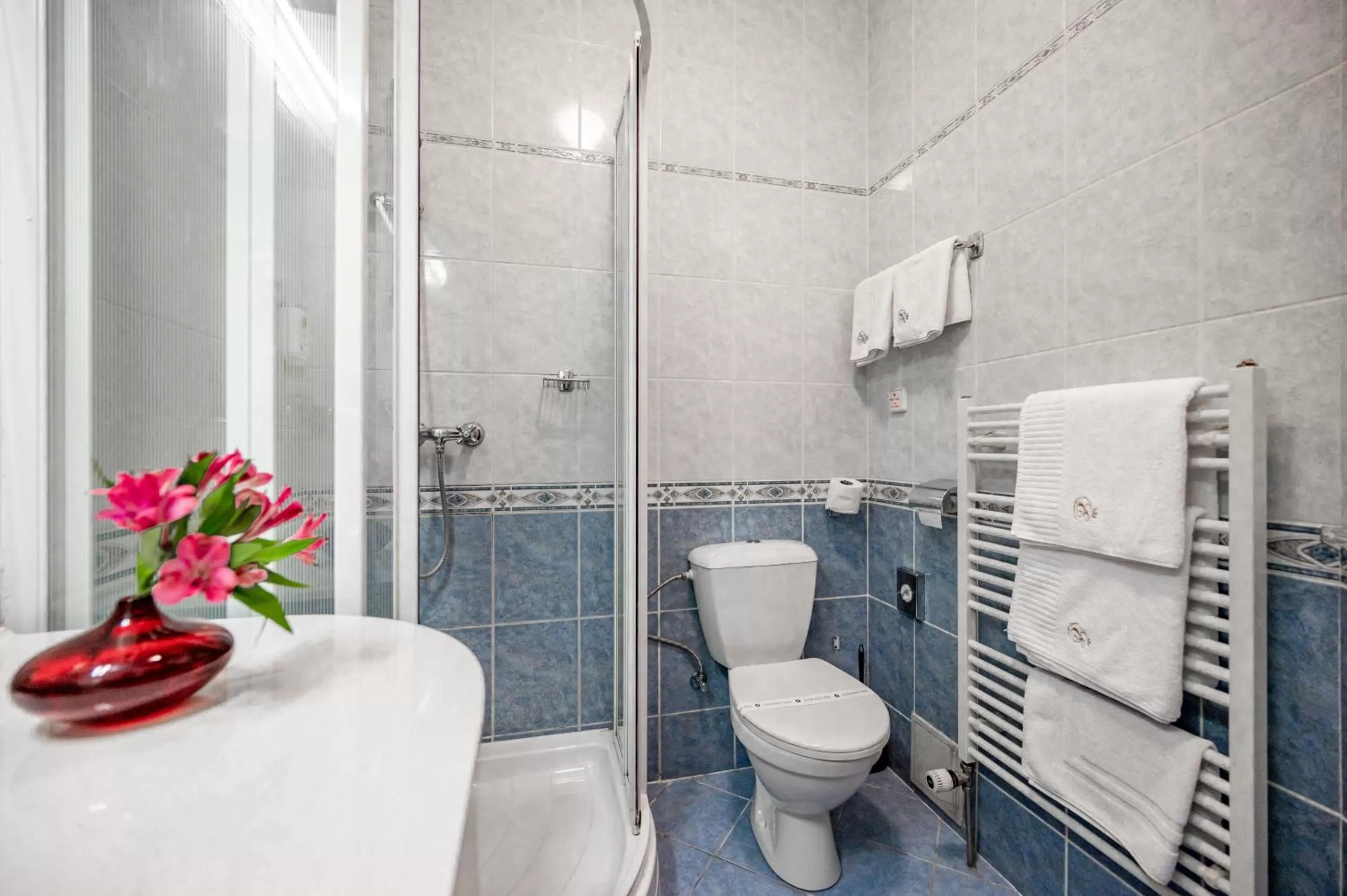 Bathroom in Hotel U Královny Elišky