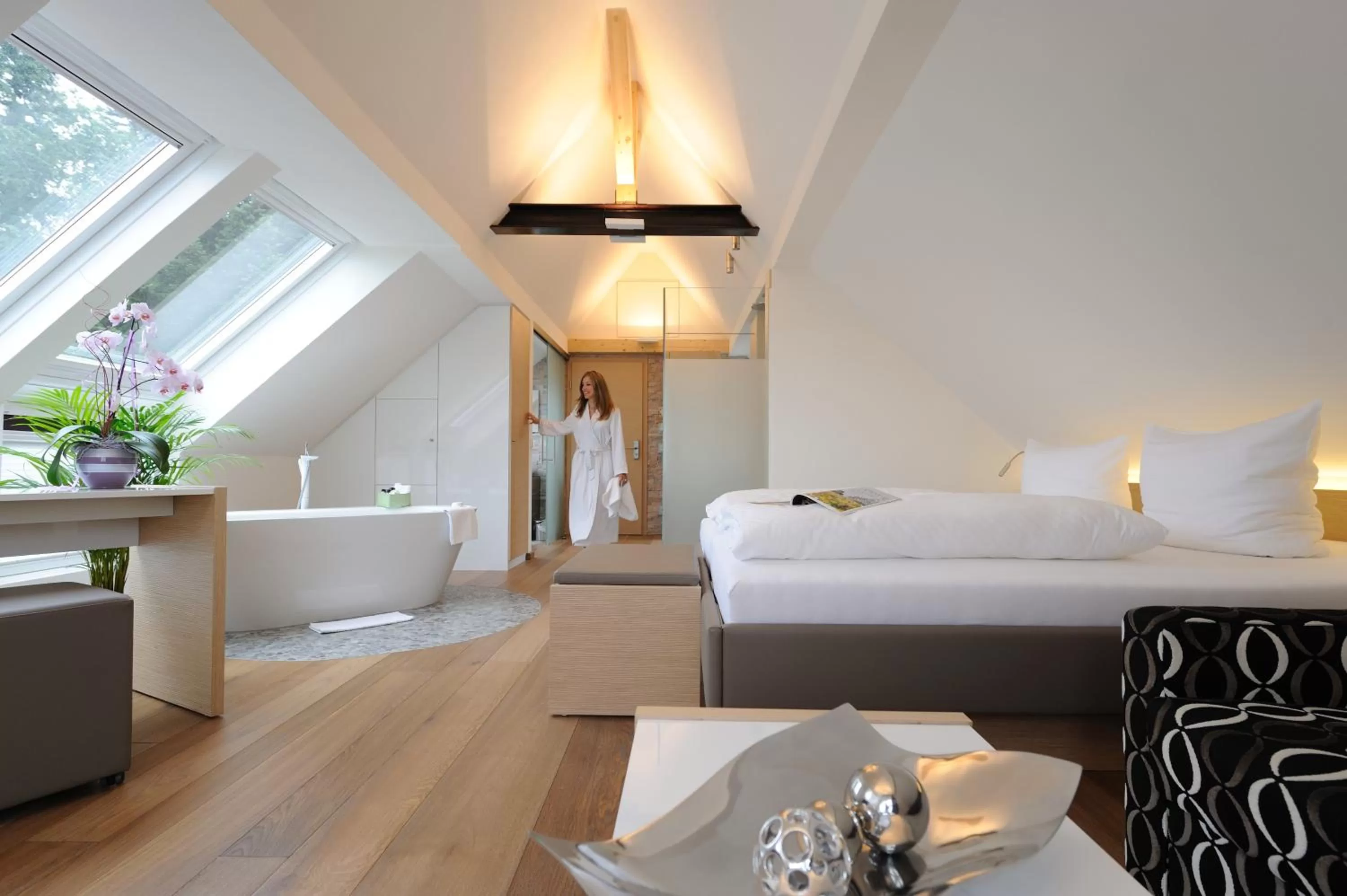 Photo of the whole room, Bed in Hotel Restaurant Jaegersteig