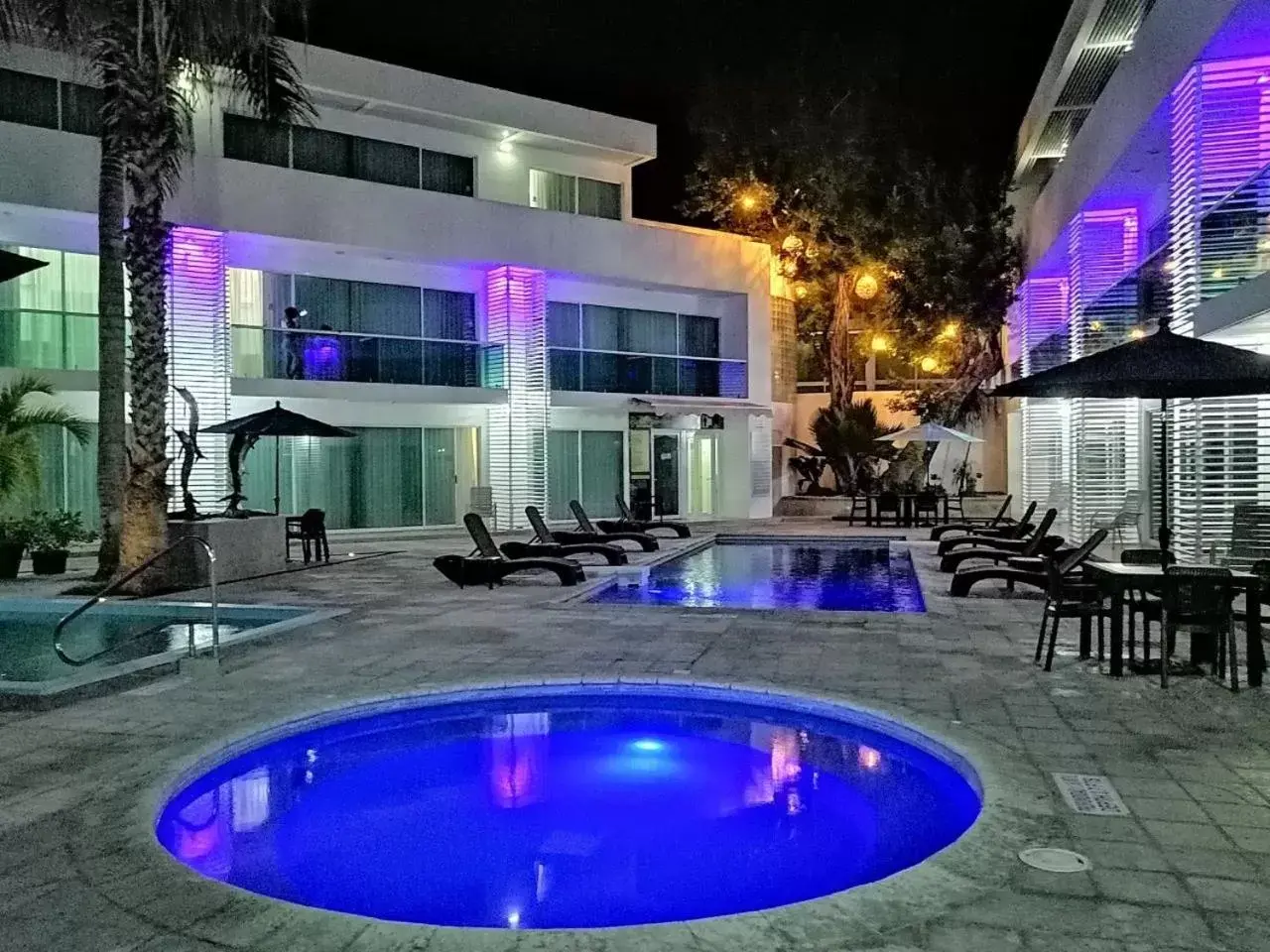 Swimming Pool in Hotel Los Cocos Chetumal