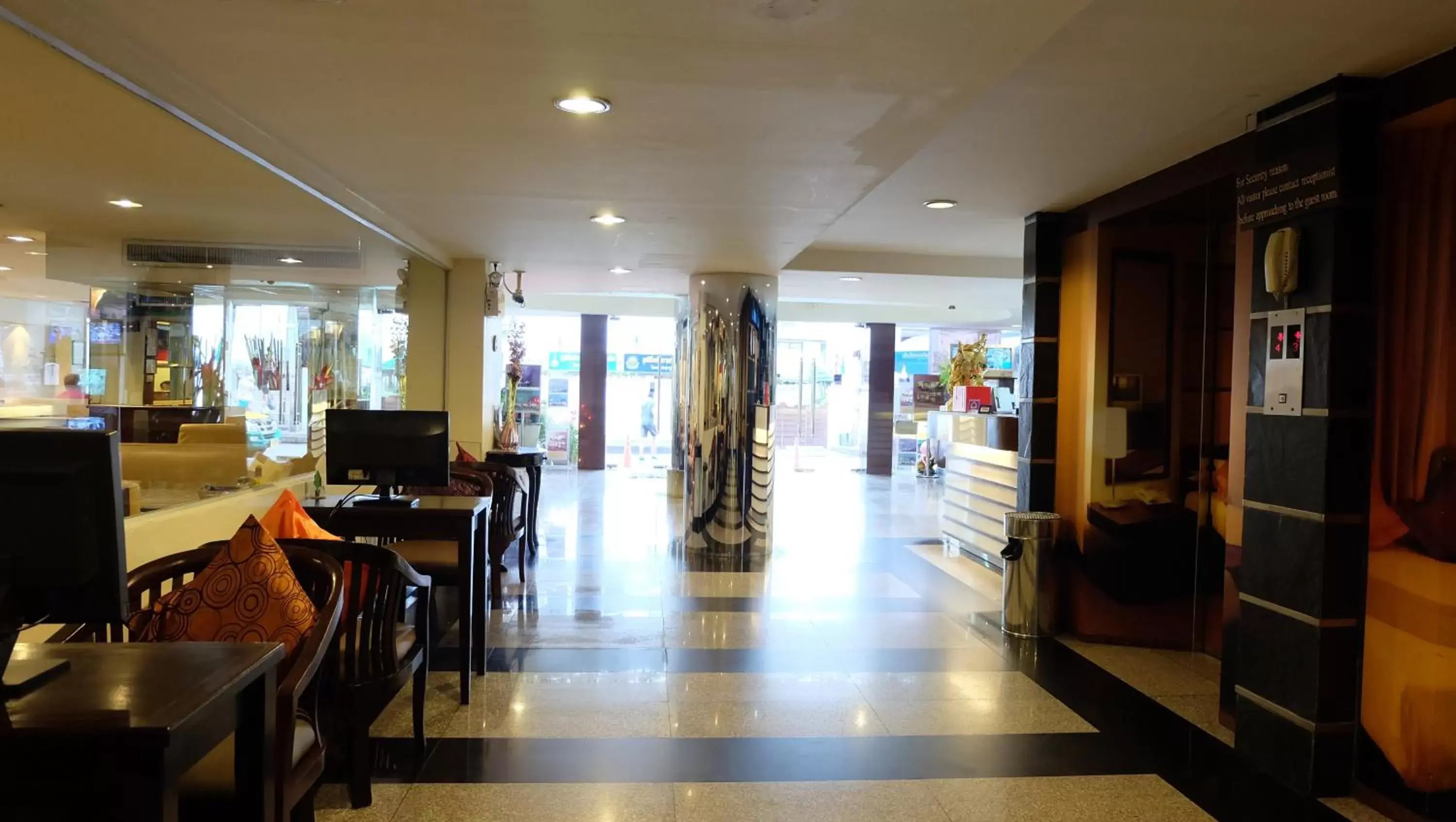 Lobby or reception in Grand Business Inn