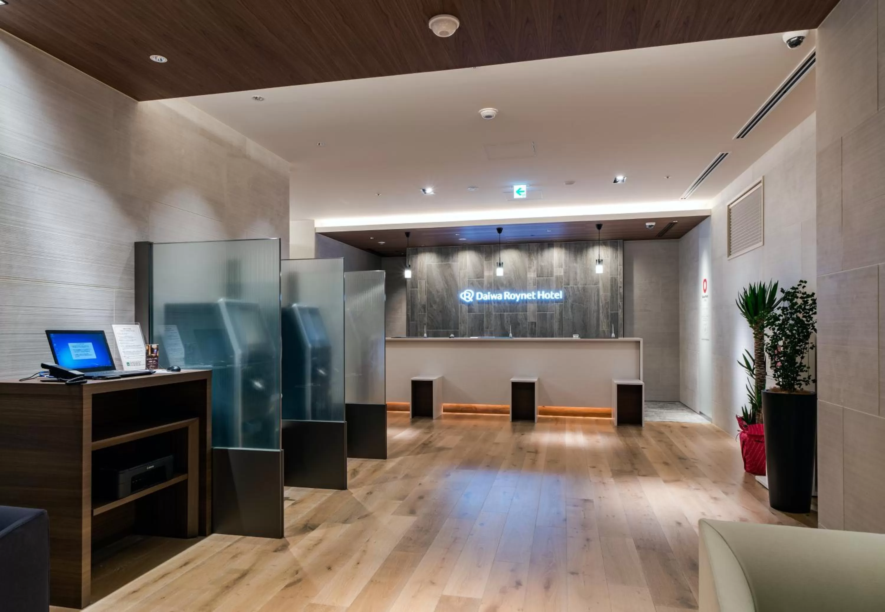 Lobby or reception in DEL style Fukuoka Nishinakasu by Daiwa Roynet Hotel
