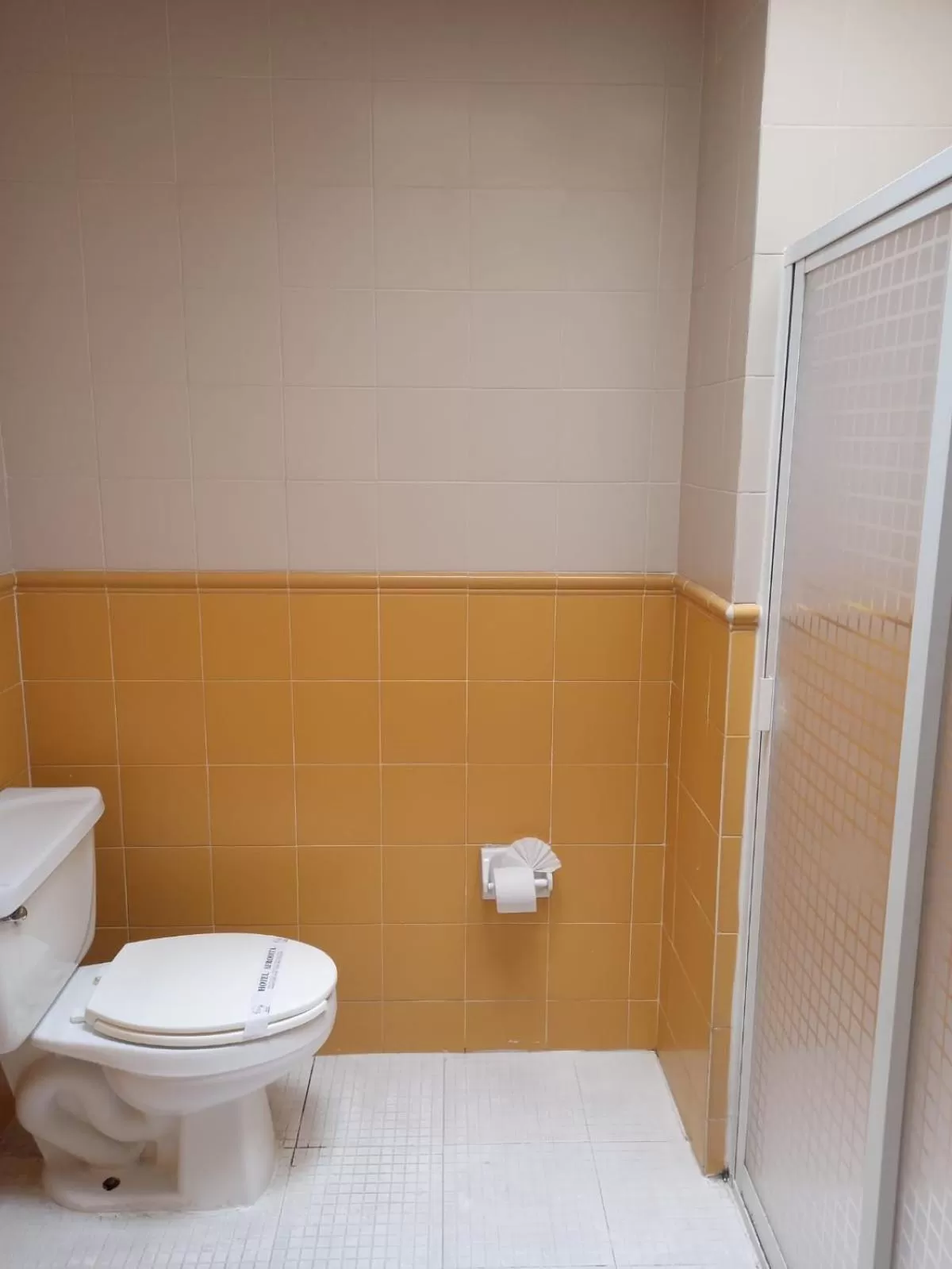 Bathroom in Hotel Afrodita