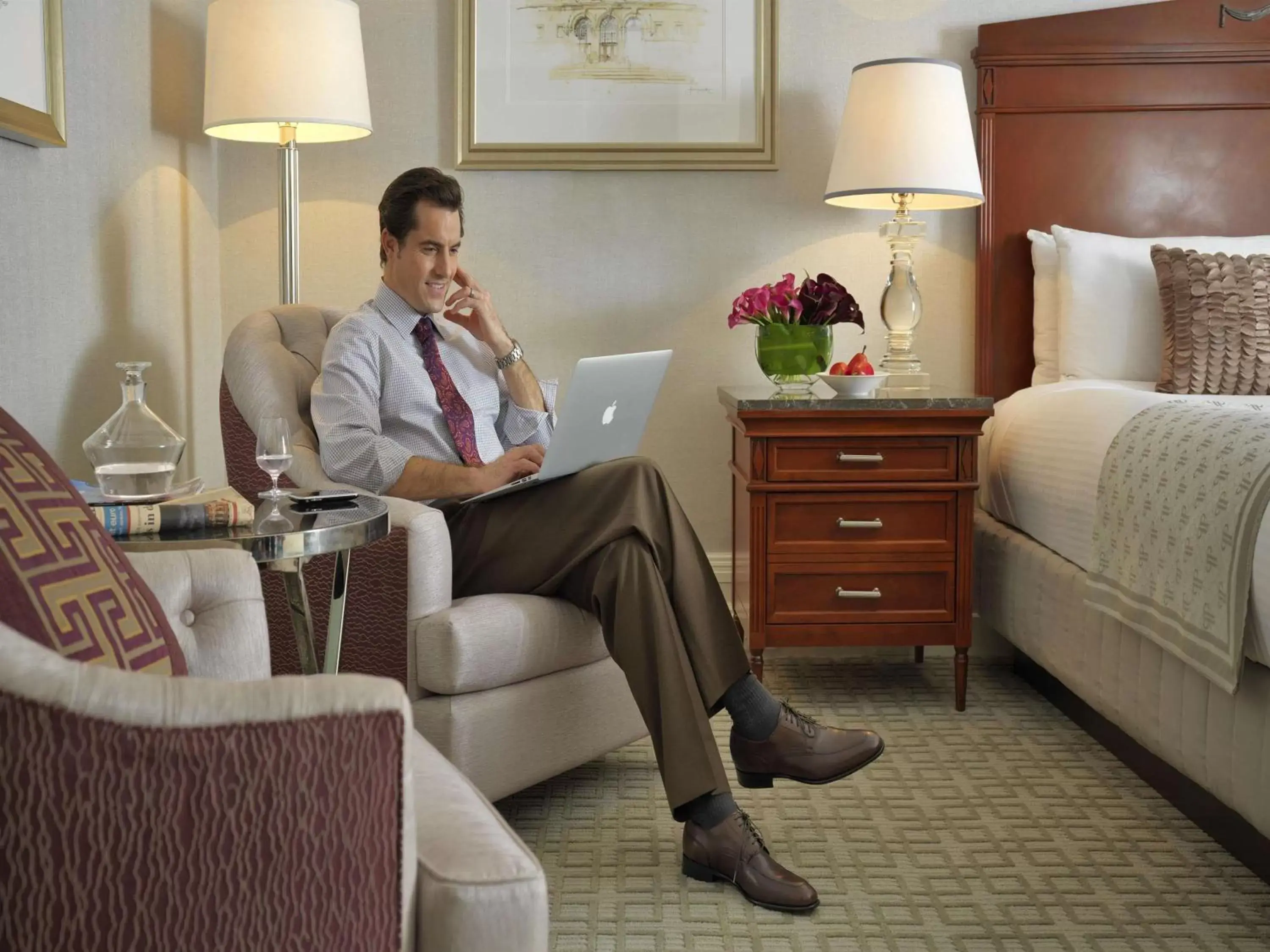 Bedroom in Fairmont Copley Plaza