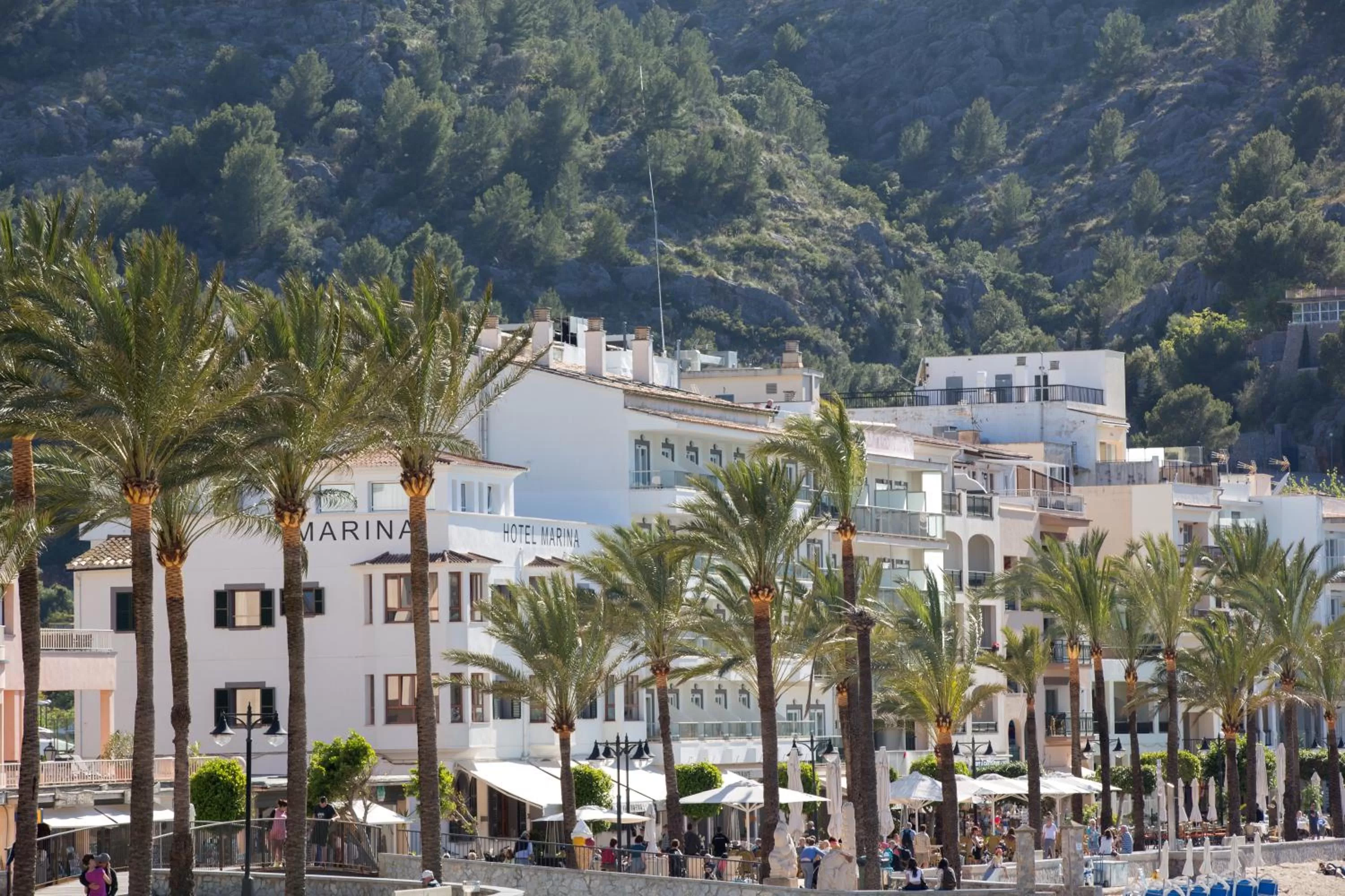 Facade/entrance in Hotel Marina