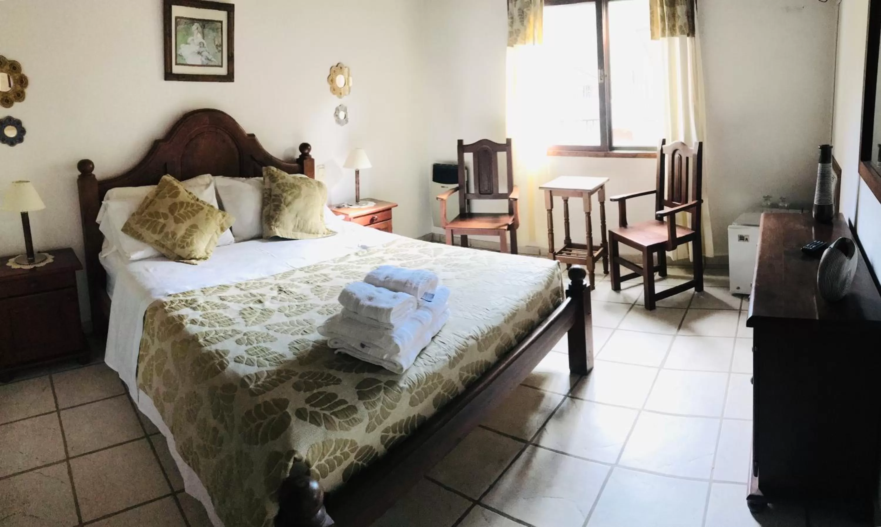 Bed in La Posada de Akasha